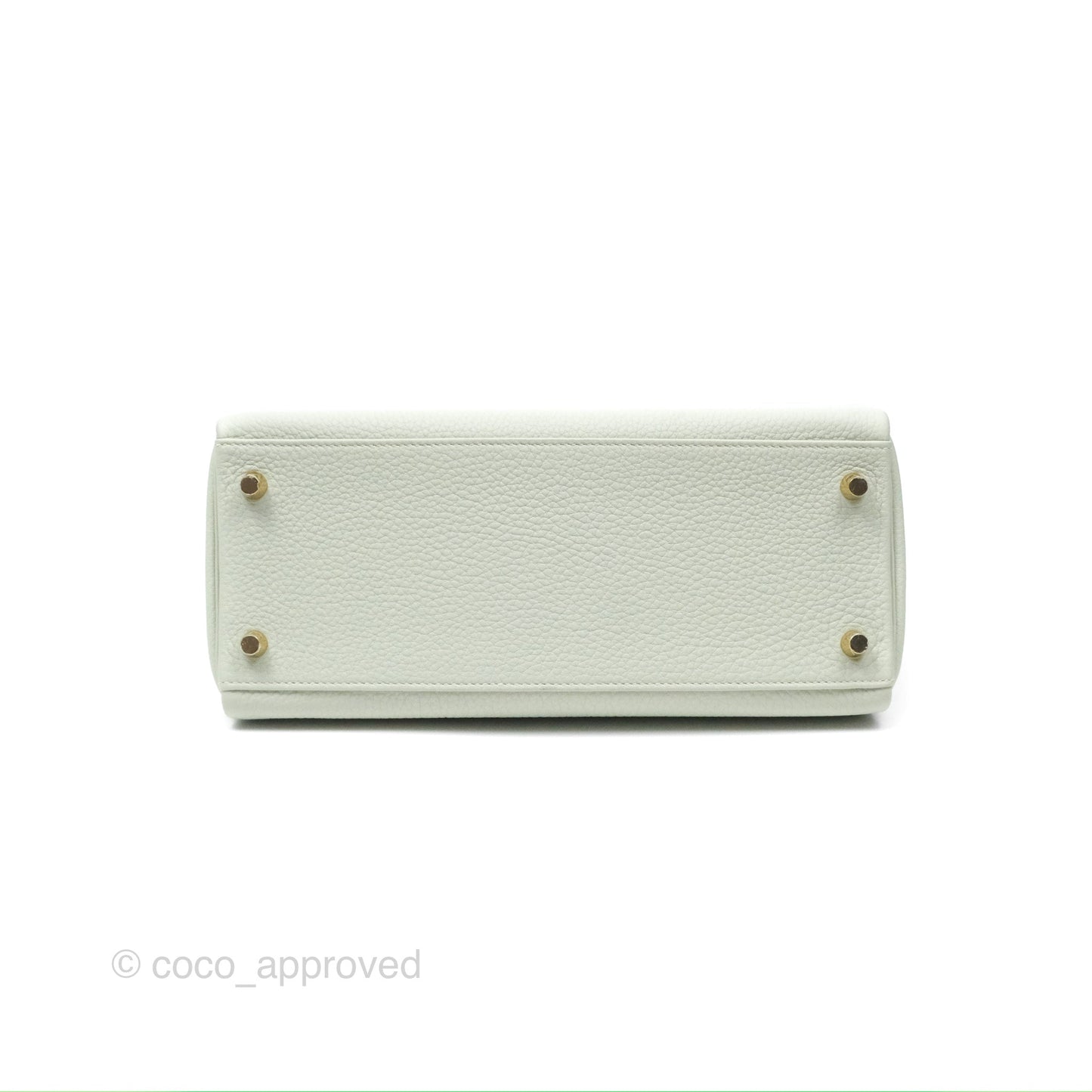Hermès Kelly II 28 Retourne Togo Gris Neve Gold Hardware