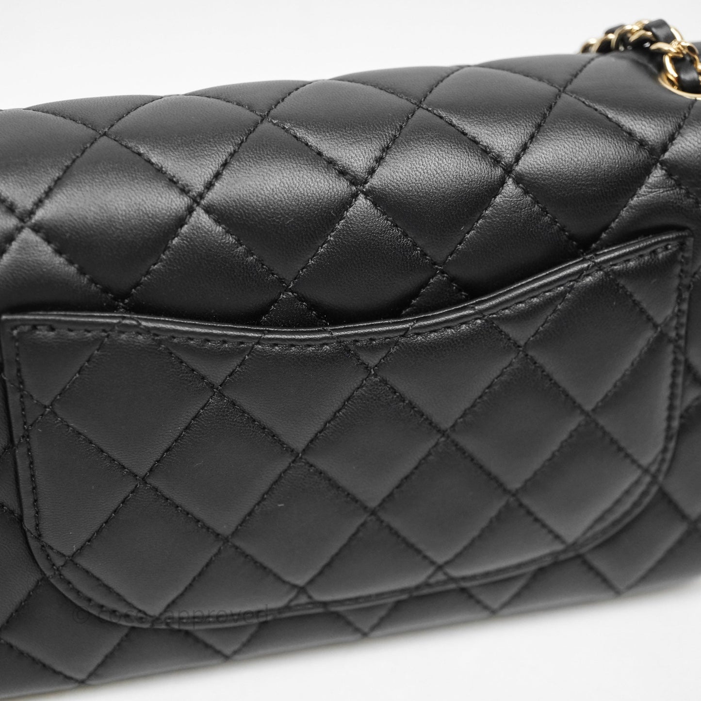 Chanel Ball Crush Mini Rectangular Black Lambskin Gold Hardware