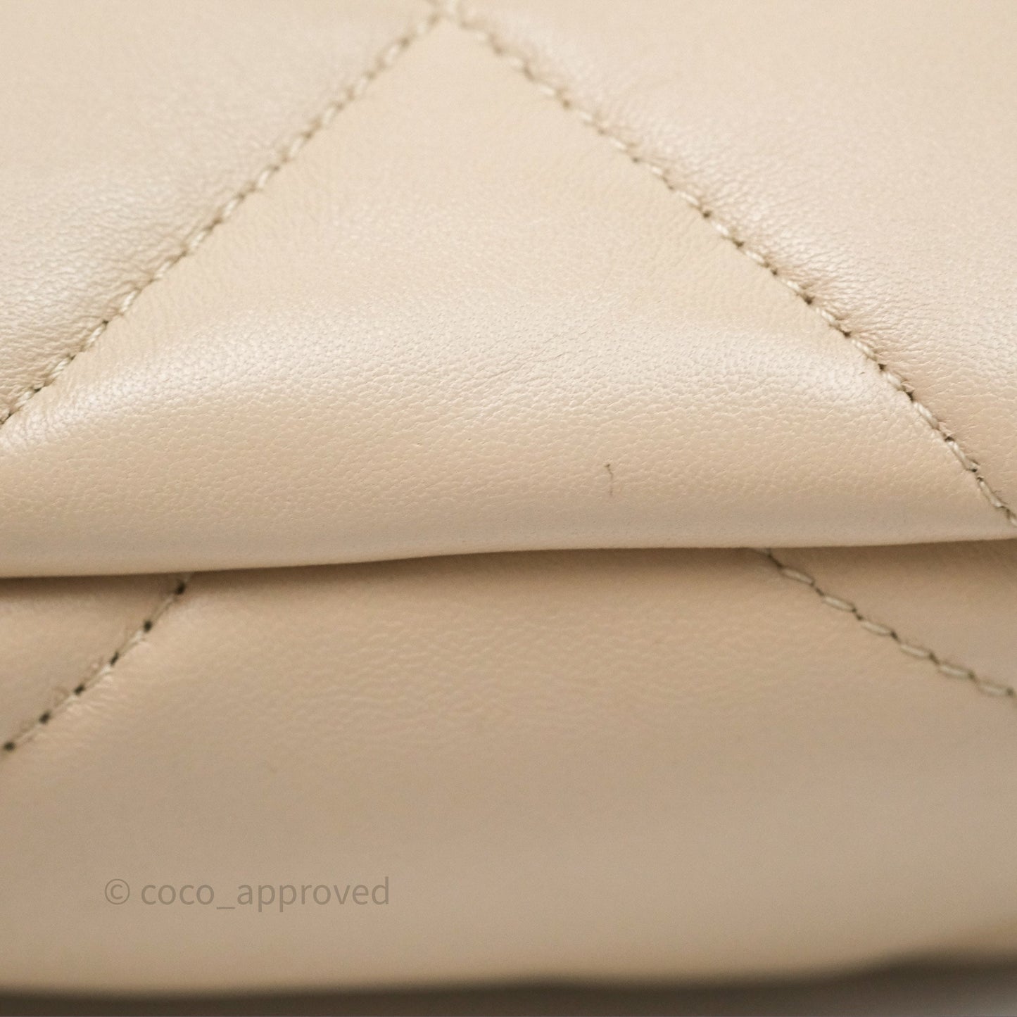Chanel 19 Small Beige Mixed Hardware