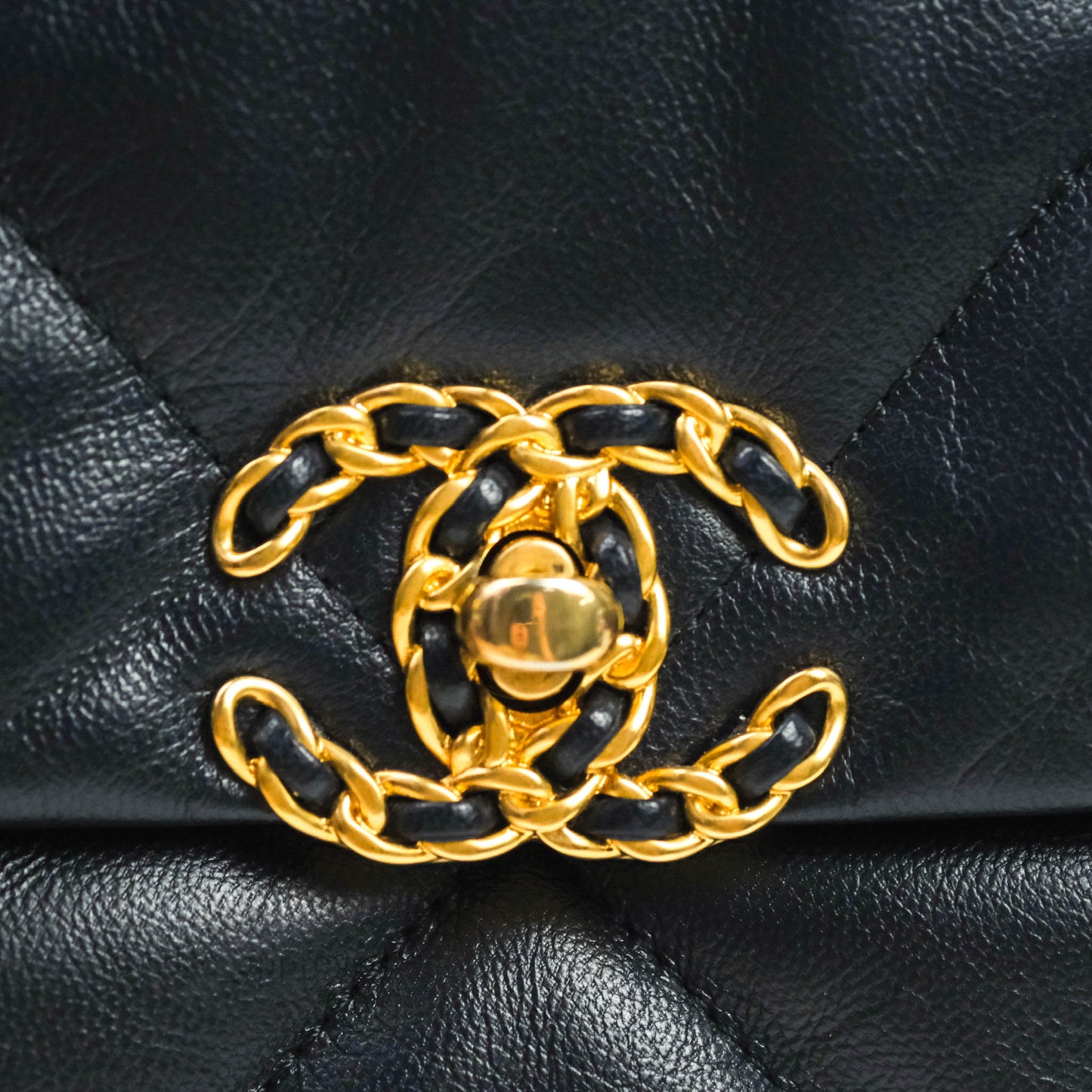 Chanel 19 Small Dark Navy Mixed Hardware