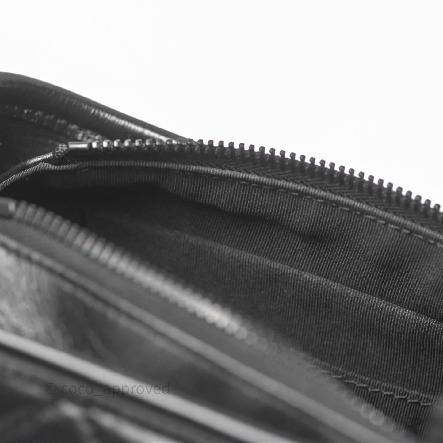 Chanel Small Gabrielle Hobo Quilted So Black Aged Calfskin