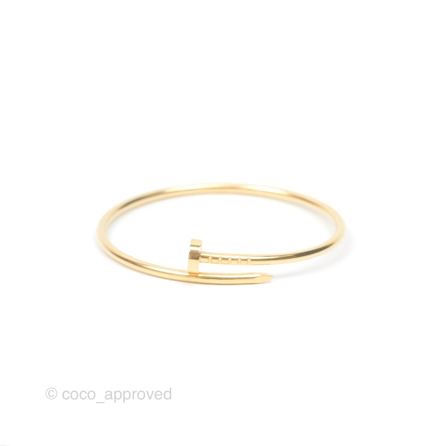 Cartier Small Juste Un Clou Bracelet 18K Yellow Gold