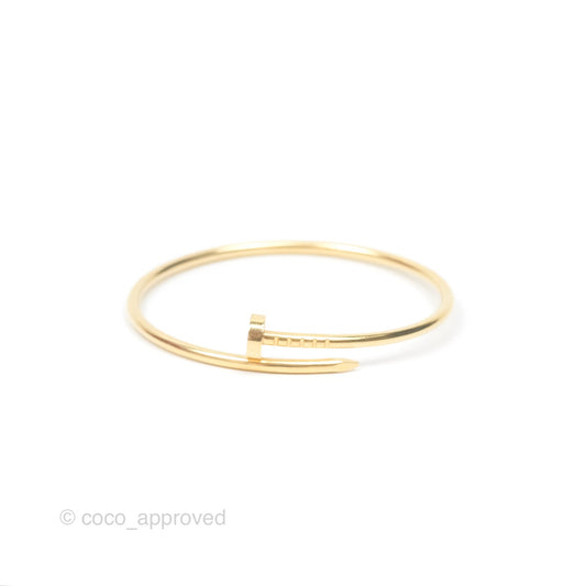 Cartier Small Juste Un Clou Bracelet 18K Yellow Gold