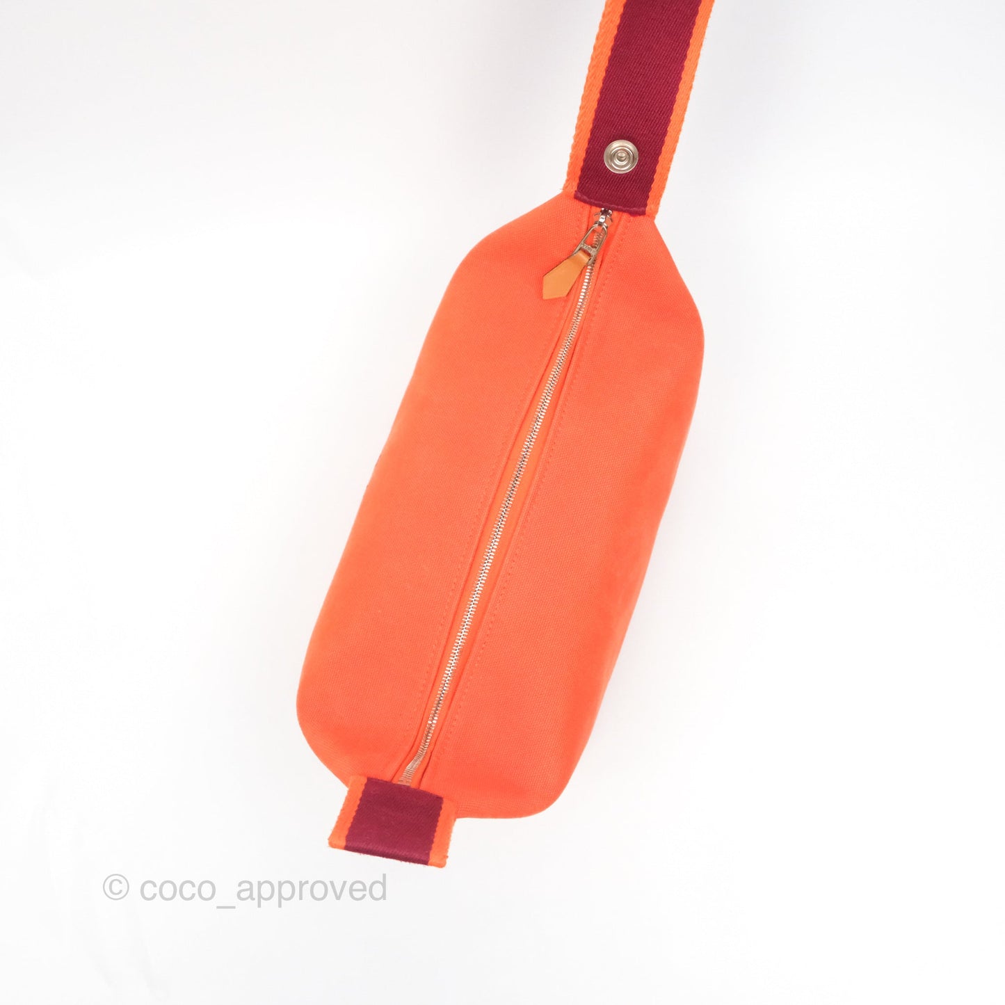 Hermès Small Bride-A-Brac Orange Feu Canvas