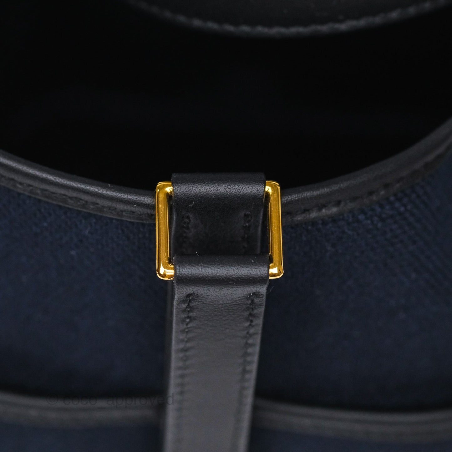 Hermes Picotin Lock 18 Cargo Pockets Bleu Marine 78 Black Gold Hardware