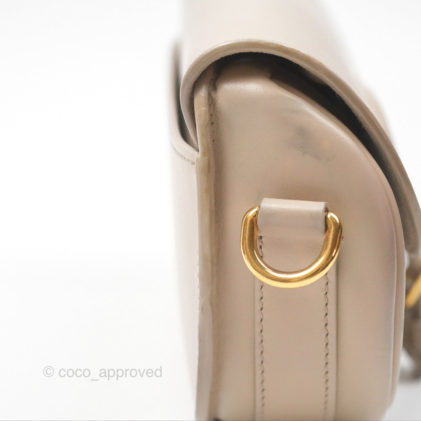 Christian Dior Bobby East-West Bag Calfskin Beige