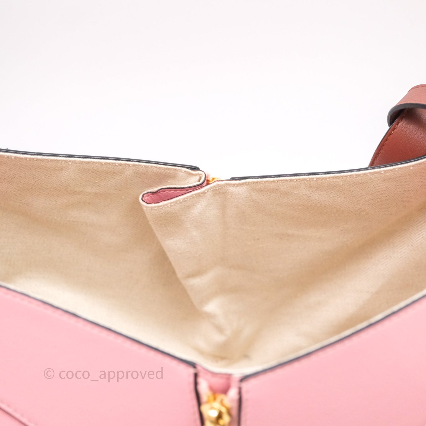 Loewe Small Hammock Shoulder Bag Pink Tan
