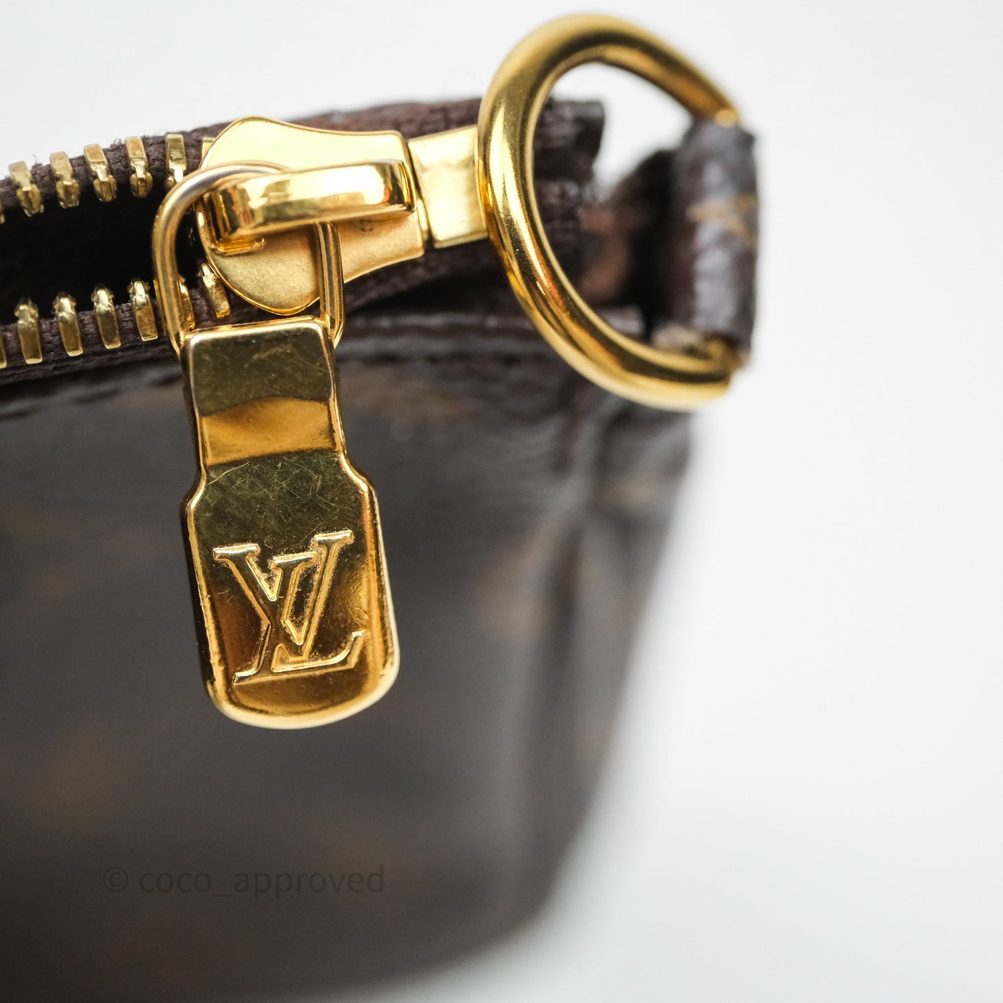 Louis Vuitton Multi Pochette Accessories Khaki Monogram Canvas