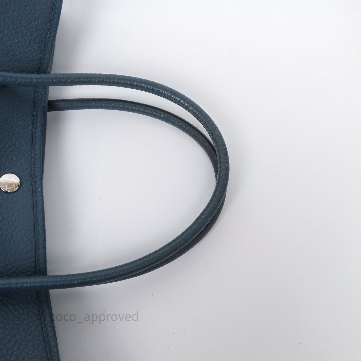 Hermès Garden Party 36 Bleu Palladium Hardware