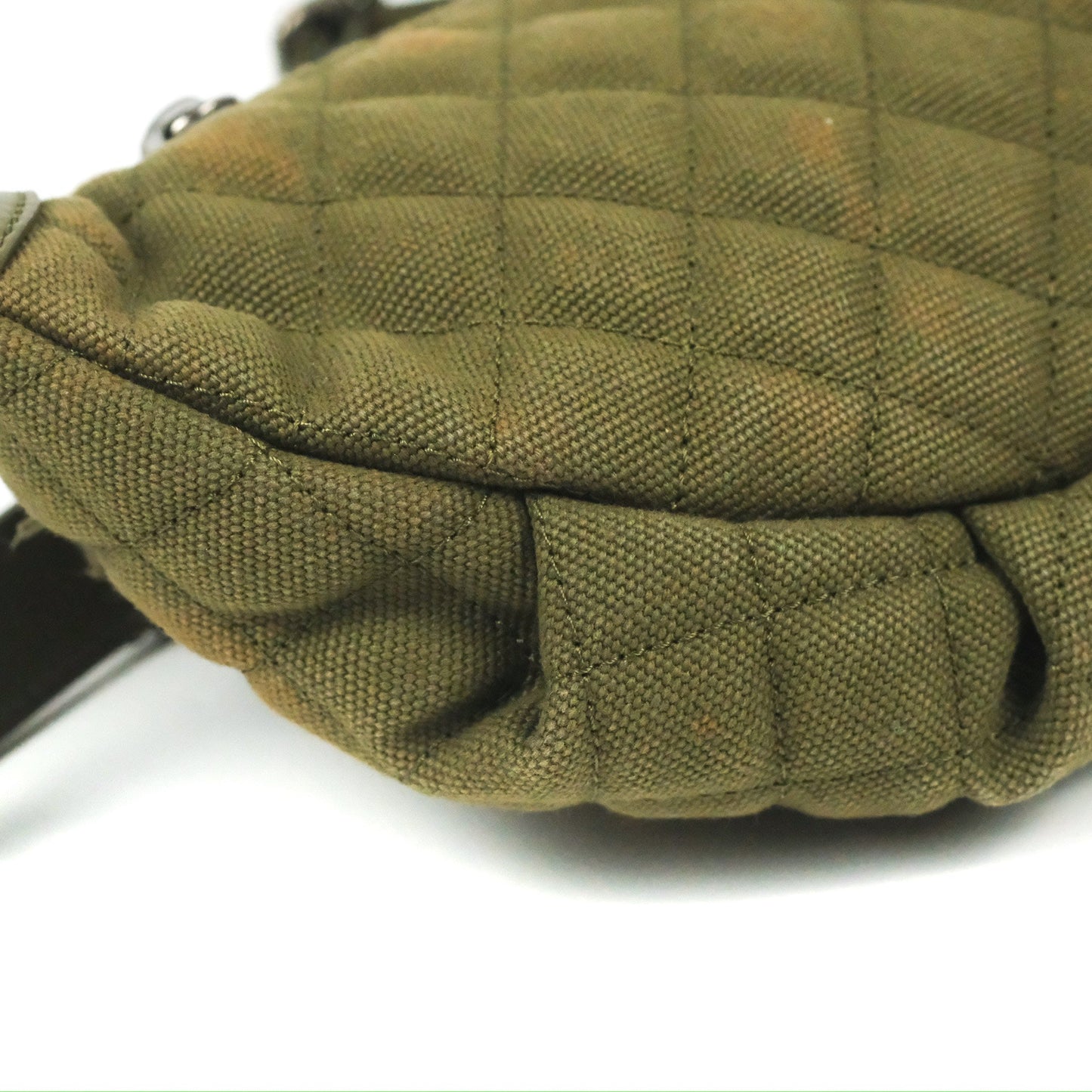 Chanel Coco Cuba Charms Waist Bag Khaki 17C
