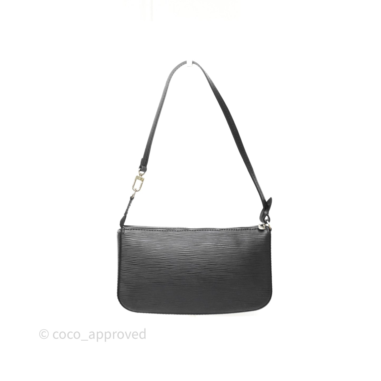 Louis Vuitton Pochette Black Epi