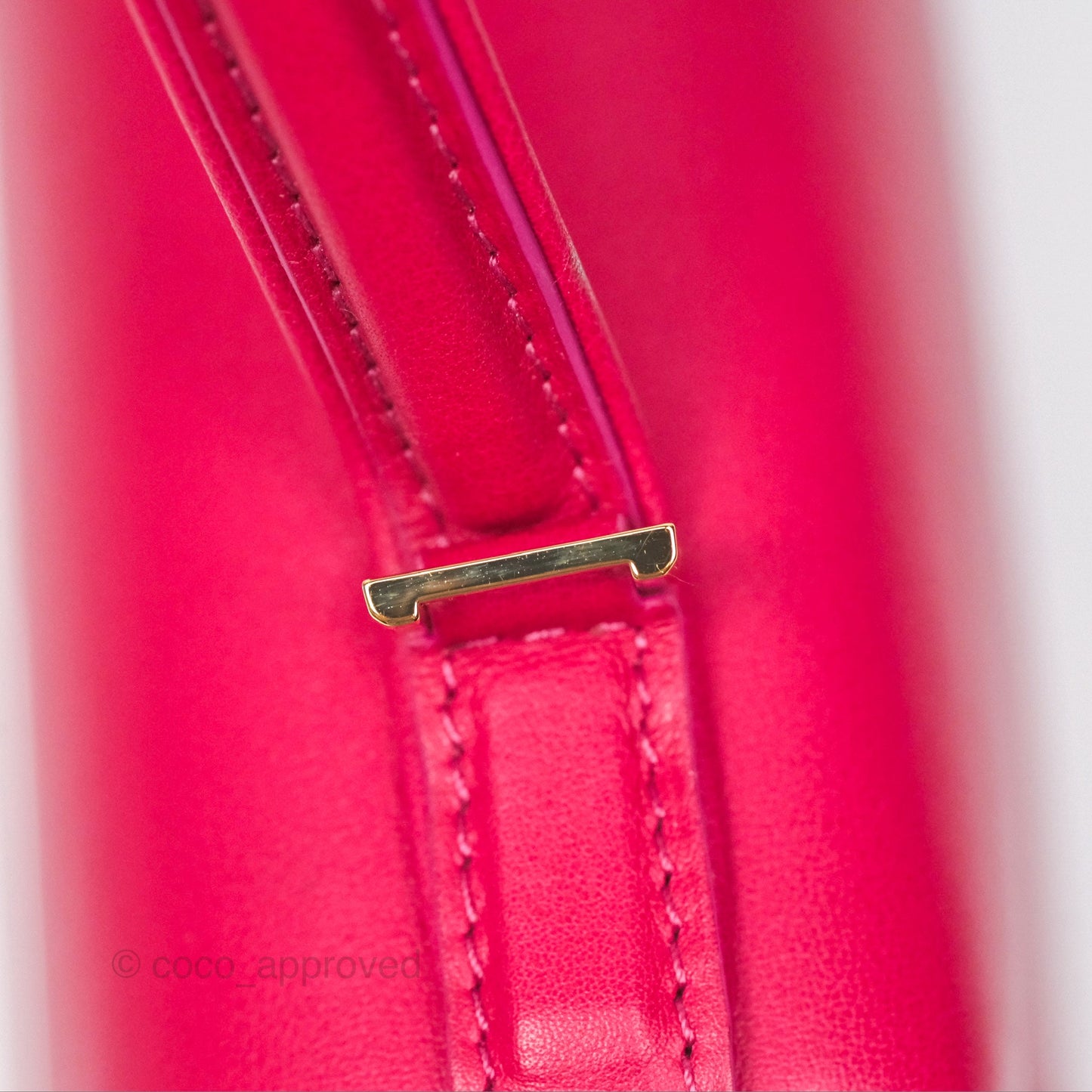 Delvaux Tempête Mini in Silky Calf Framboise