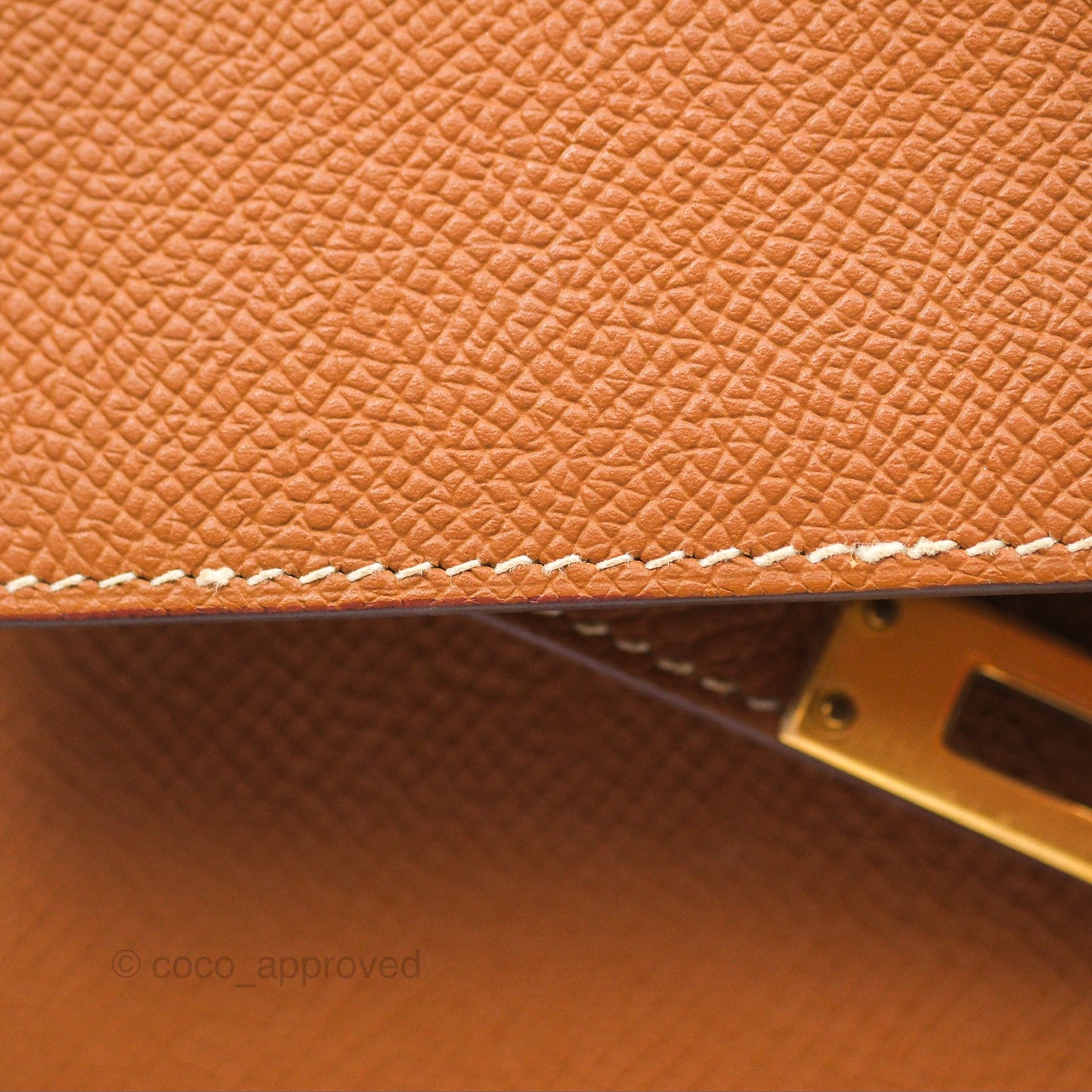 Hermès Kelly 25 Sellier Gold 37 Epsom Gold Hardware