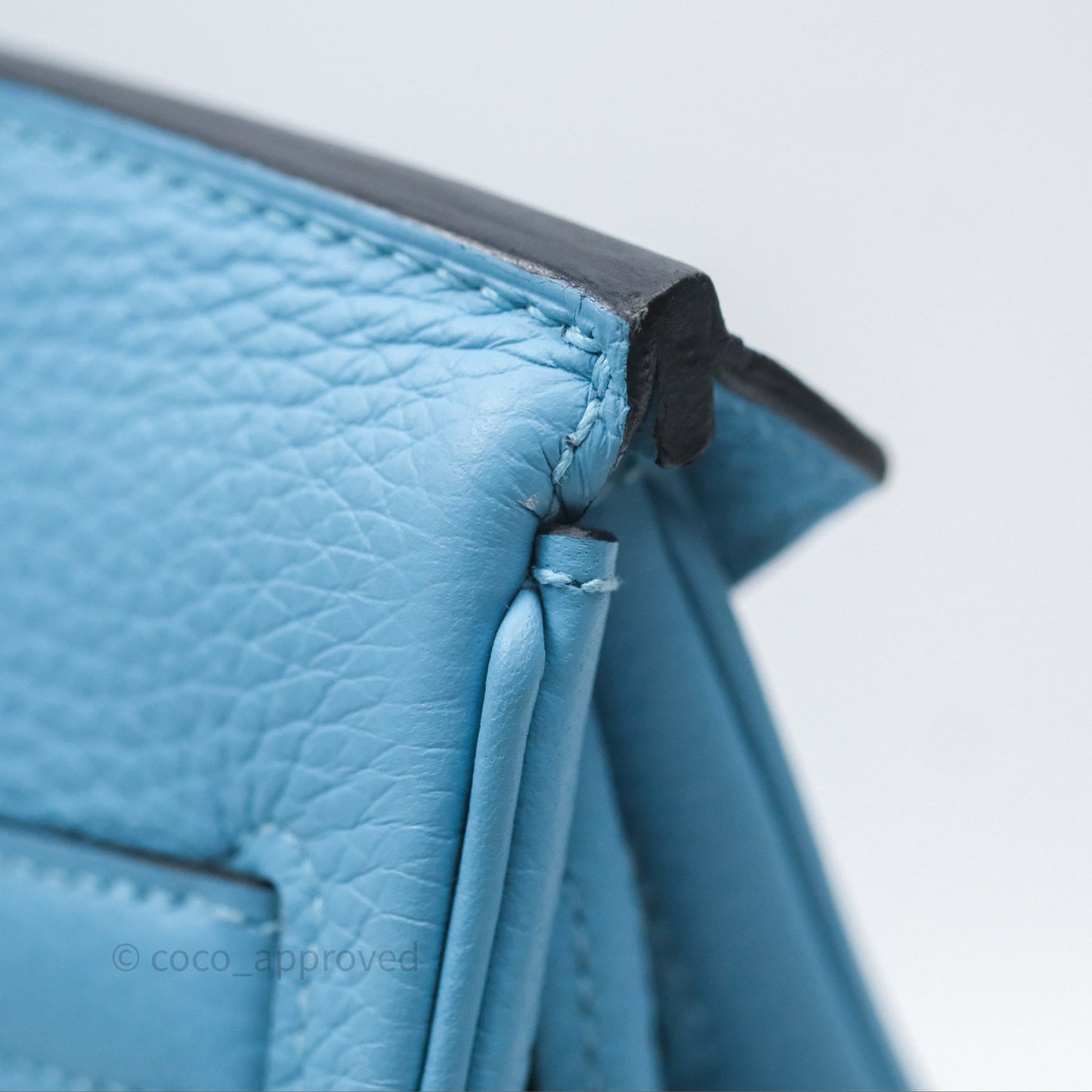 Hermès Birkin 30 Bleu De Nord Togo Palladium Hardware