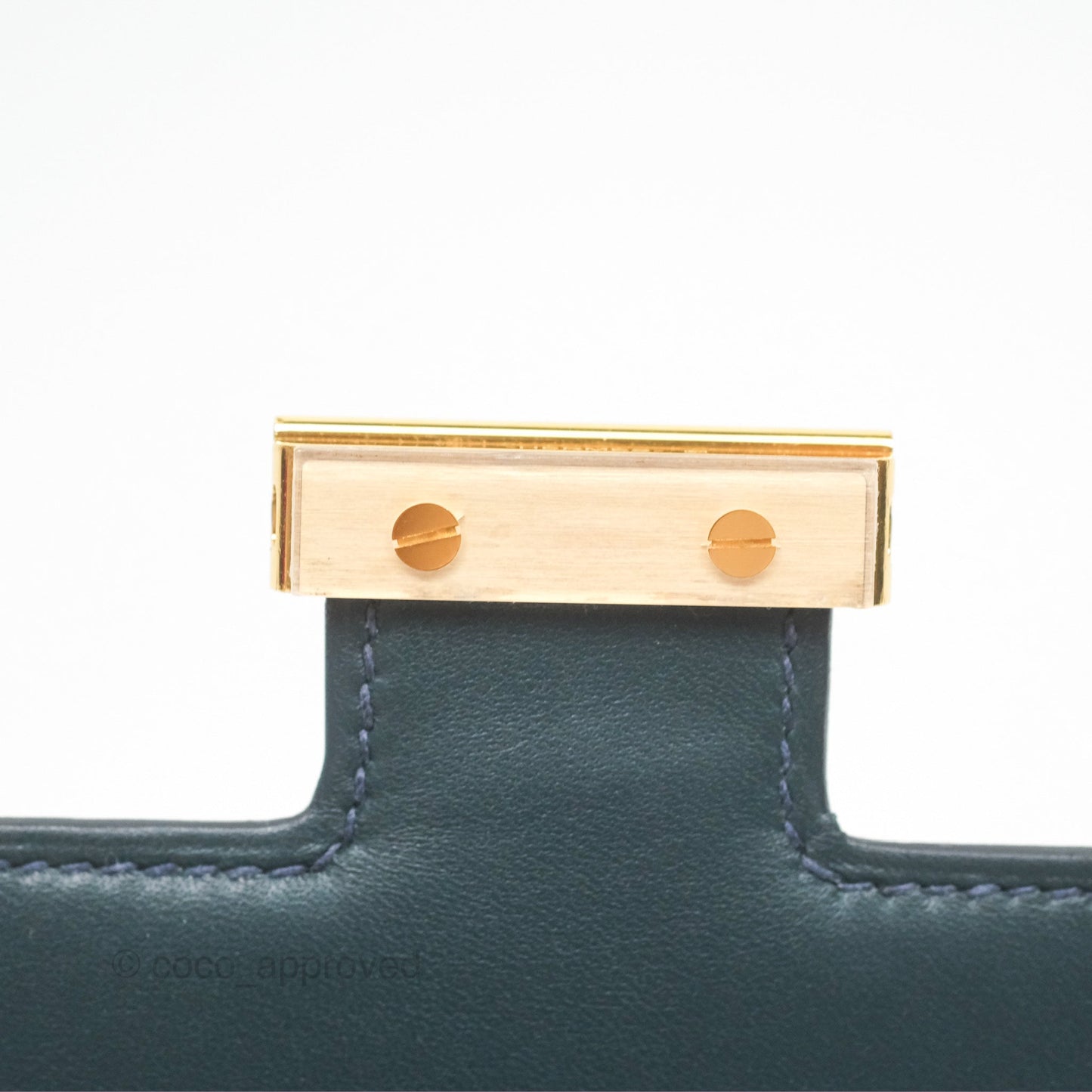 Hermès Constance Mini 18cm Veau Rousseau Veau Monsieur Gold Hardware
