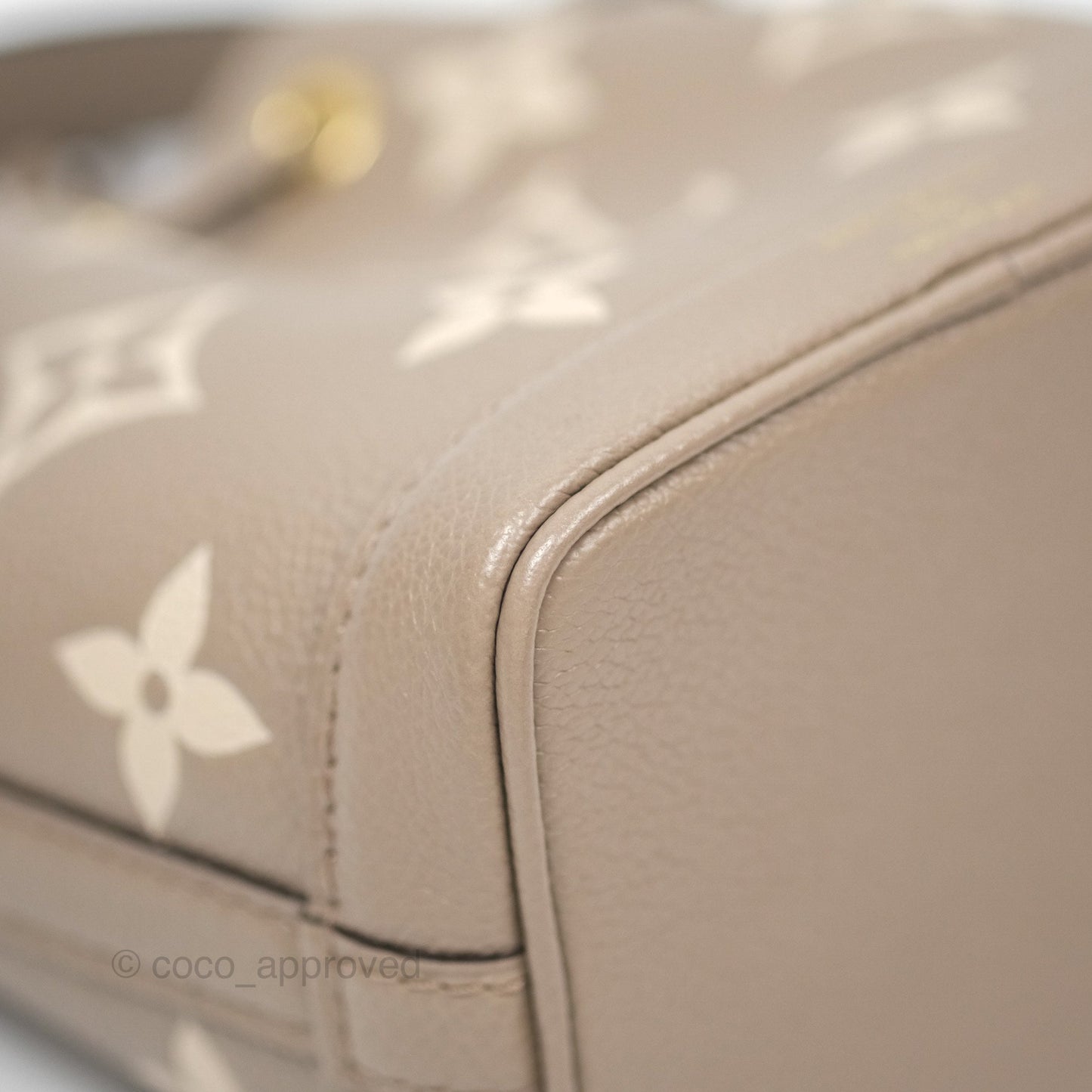 Louis Vuitton Nano Noe Monogram Dove/Cream Canvas