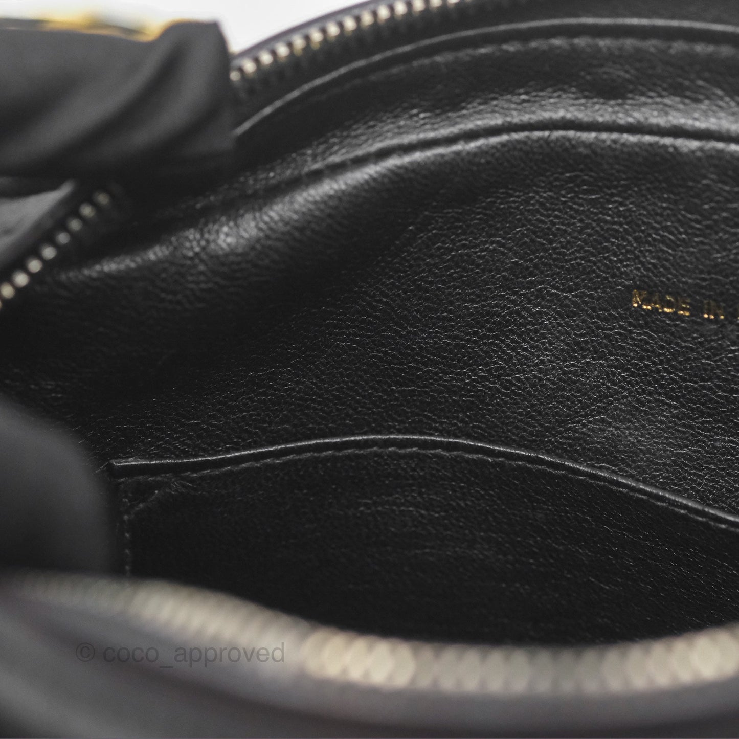 Chanel Vintage Small Camera Bag Black Lambskin Gold Hardware