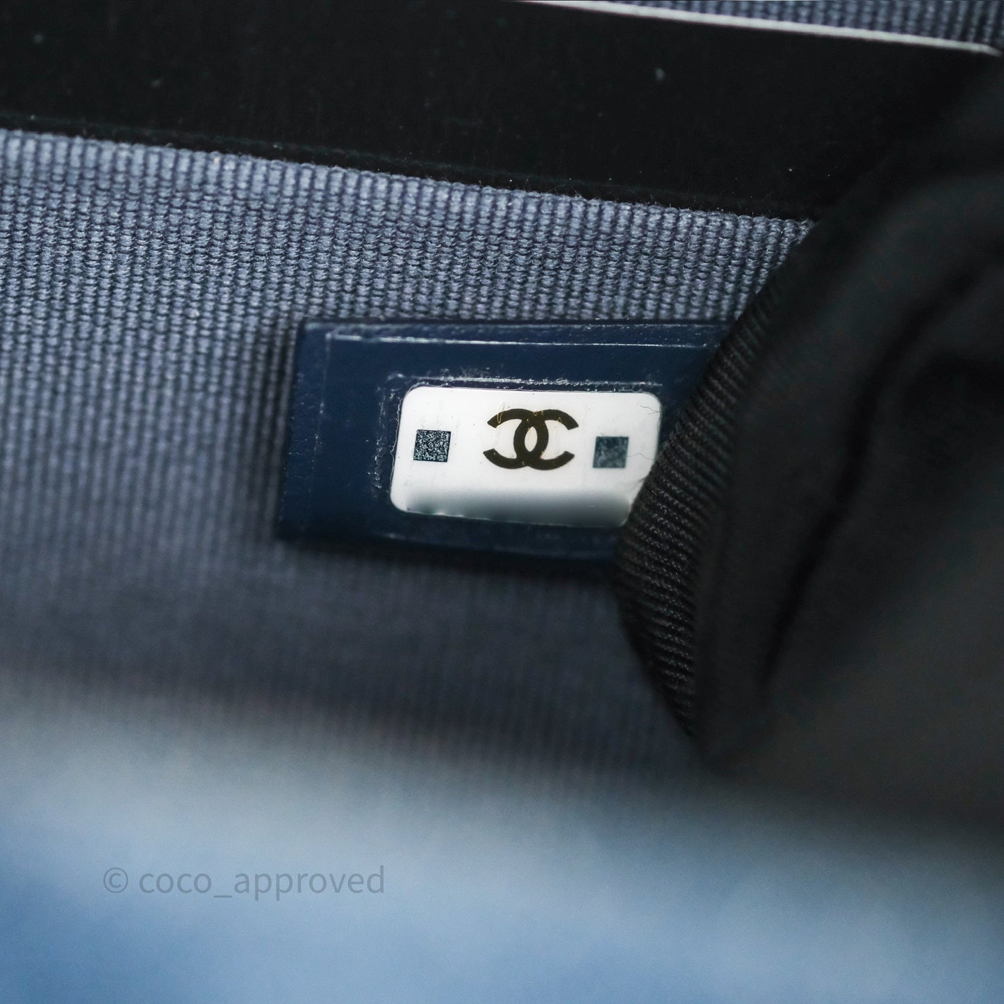 Chanel Camera Bag Quilted Denim Gold Hardware