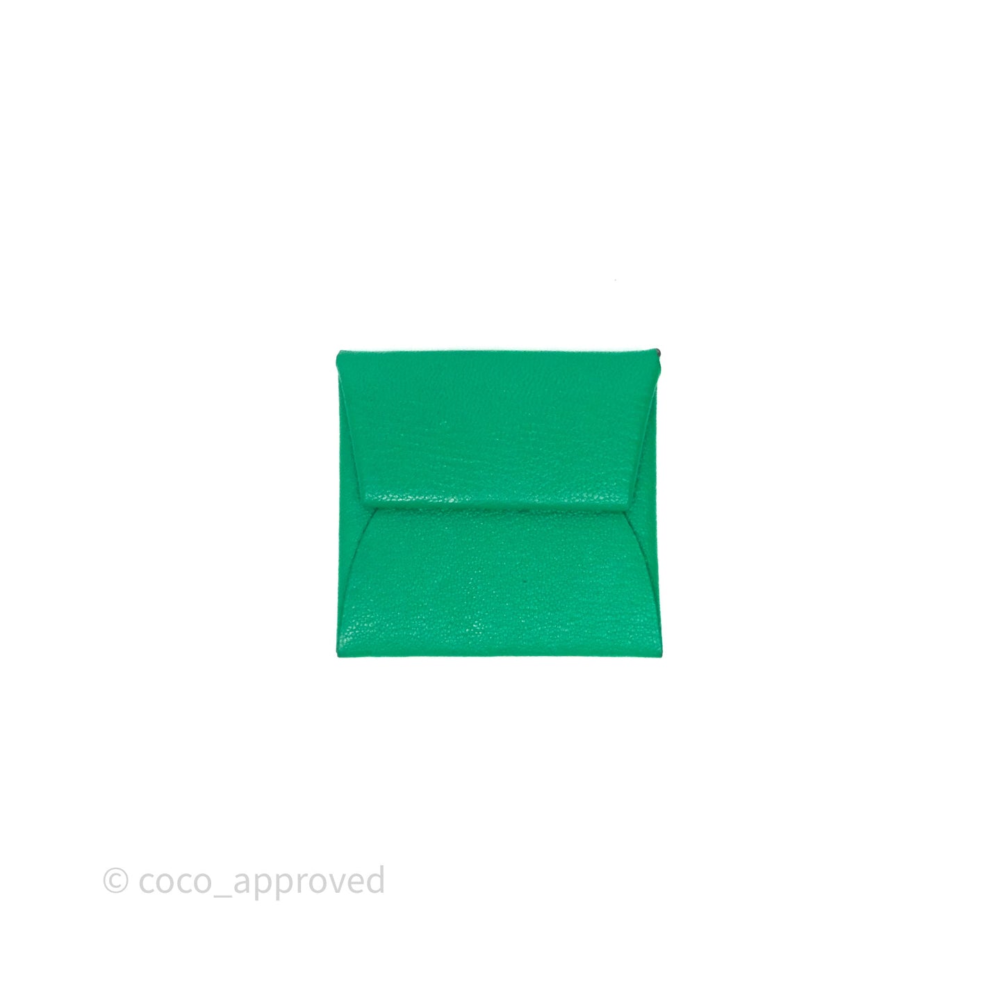 Hermès Bastia Coin Purse Green