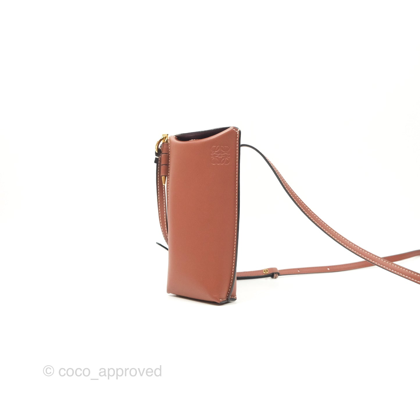 Loewe Gate Pocket Rust Soft Calfskin