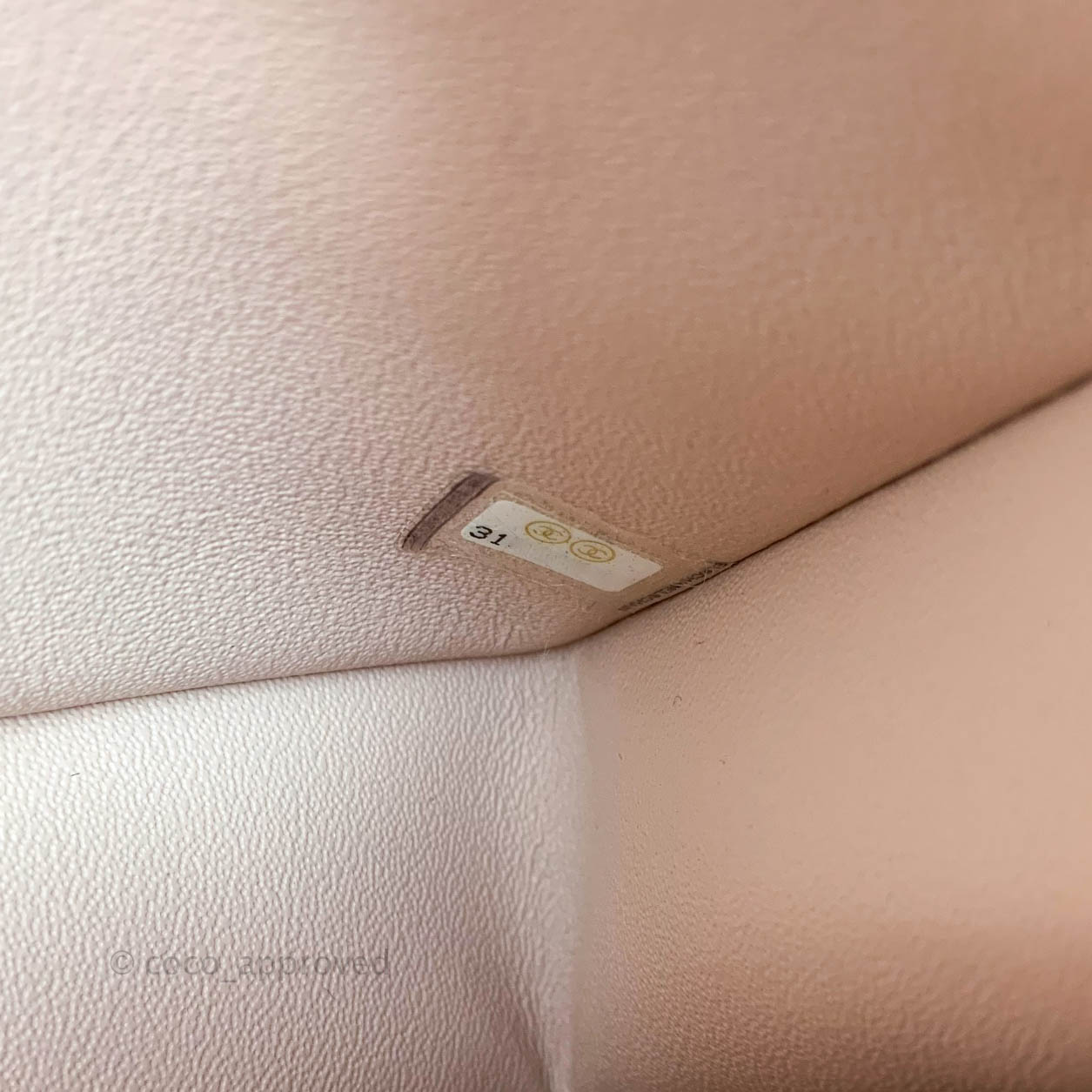 Chanel Classic Small S/M Flap Rose Clair Pink Caviar Gold Hardware 21C