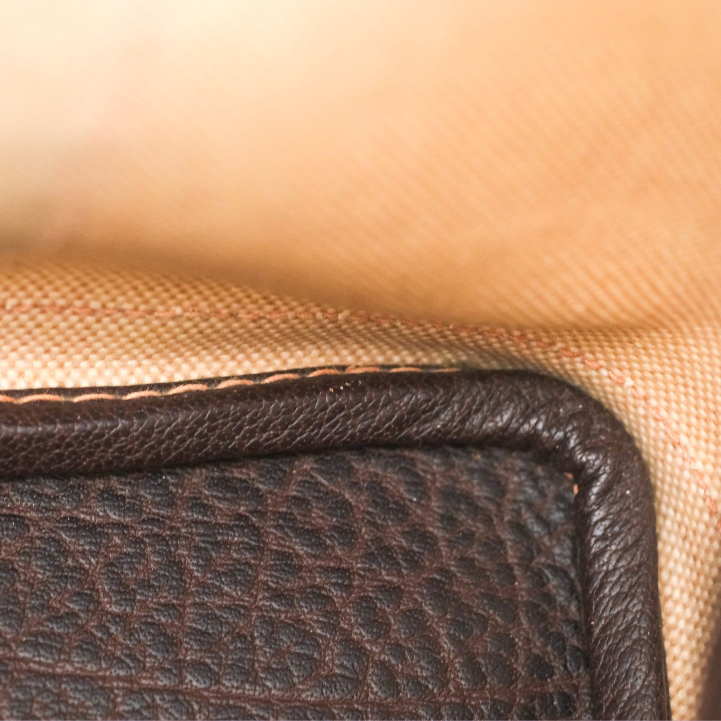 Hermès Garden Party 30 Canvas Brown/ Natural