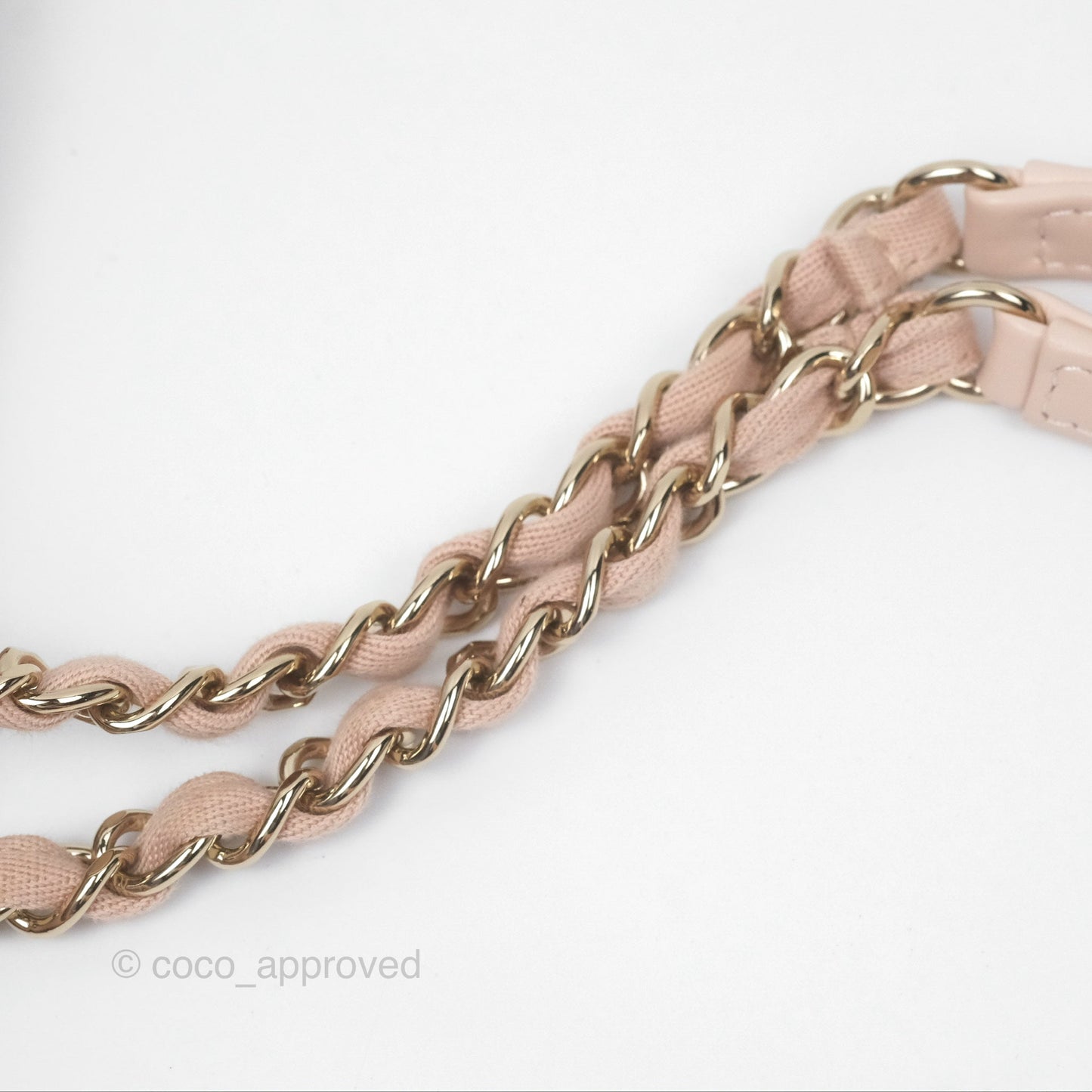 Chanel Medium Deauville Pink Canvas Gold Hardware