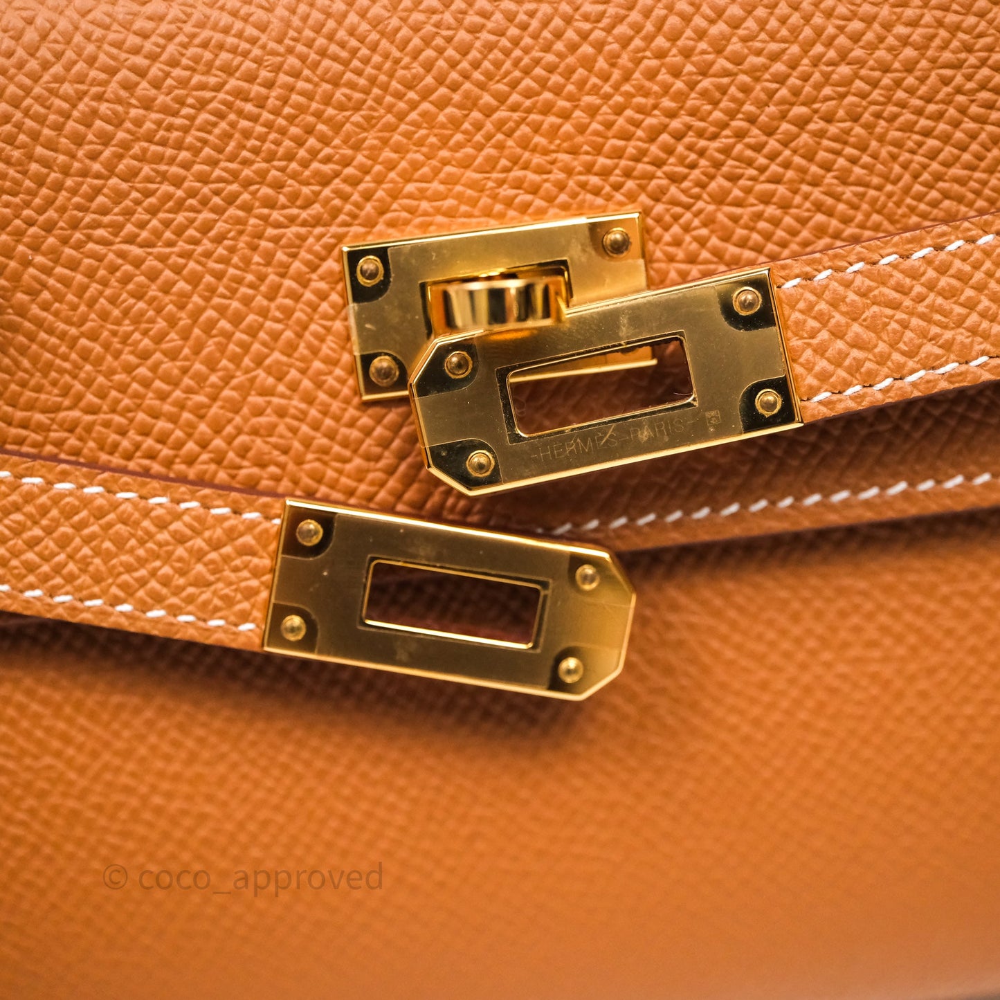 Hermès Kelly To Go Wallet Gold 37 Epsom Gold Hardware
