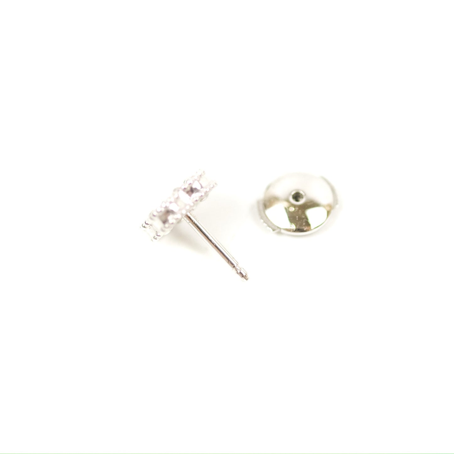 Van Cleef & Arpels Sweet Alhambra Earrings White Mother-of-pearl White Gold