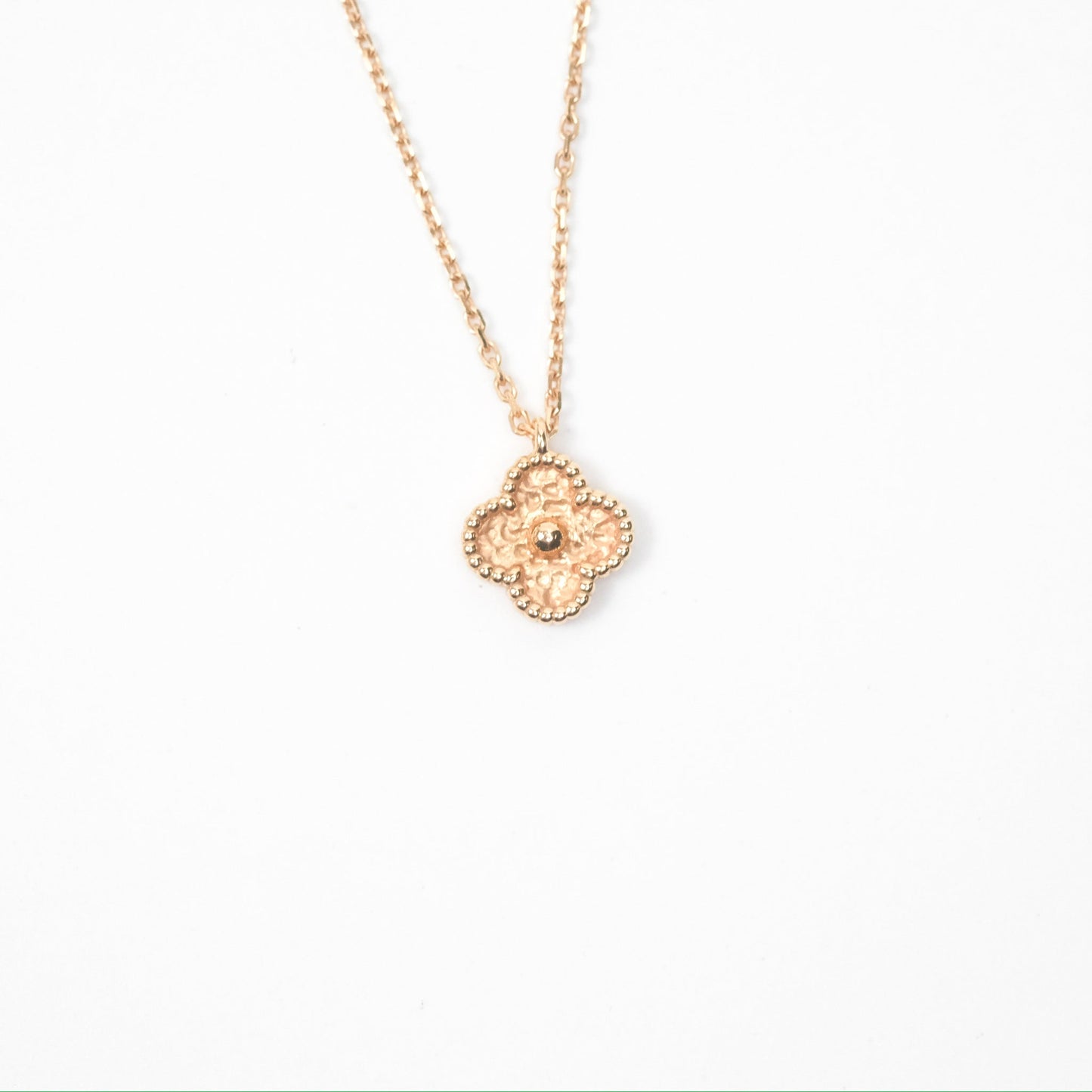 Van Cleef & Arpels Sweet Alhambra Pendant Rose Gold