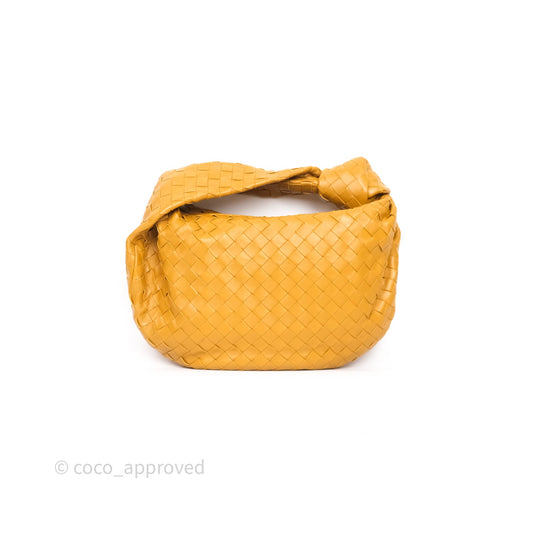 Bottega Veneta Teen Jodie Caramel Intrecciato Lambskin