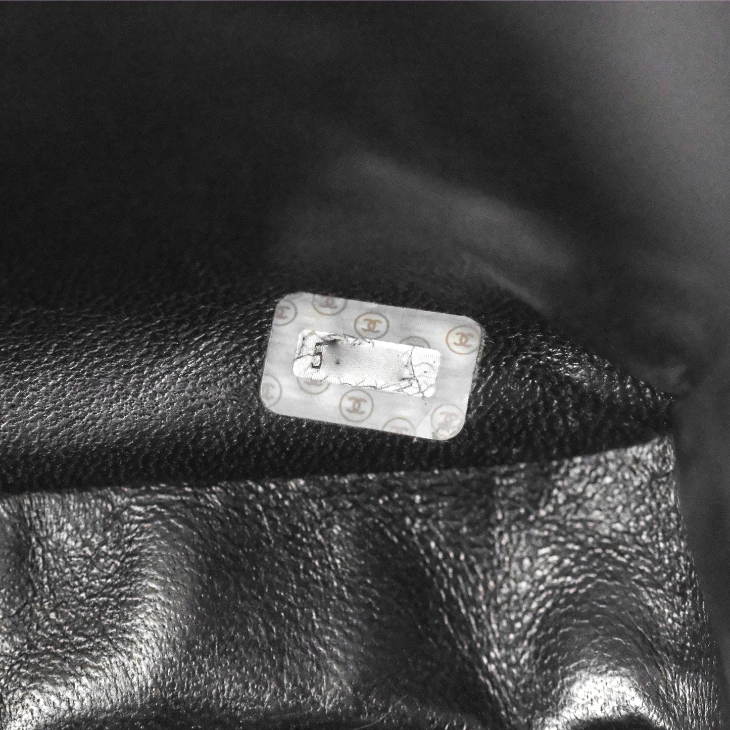 Chanel Shoulder Vintage Black Caviar 24K Gold Hardware