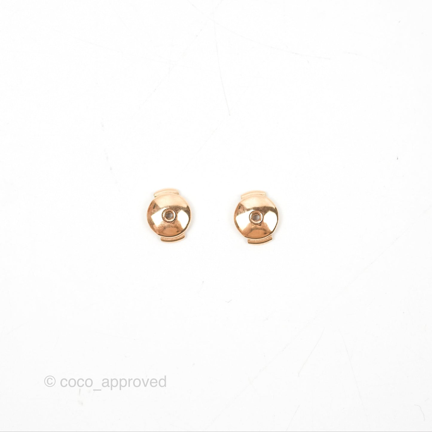 Hermès Chaine d'Ancre Enchainee Earrings Rose Gold