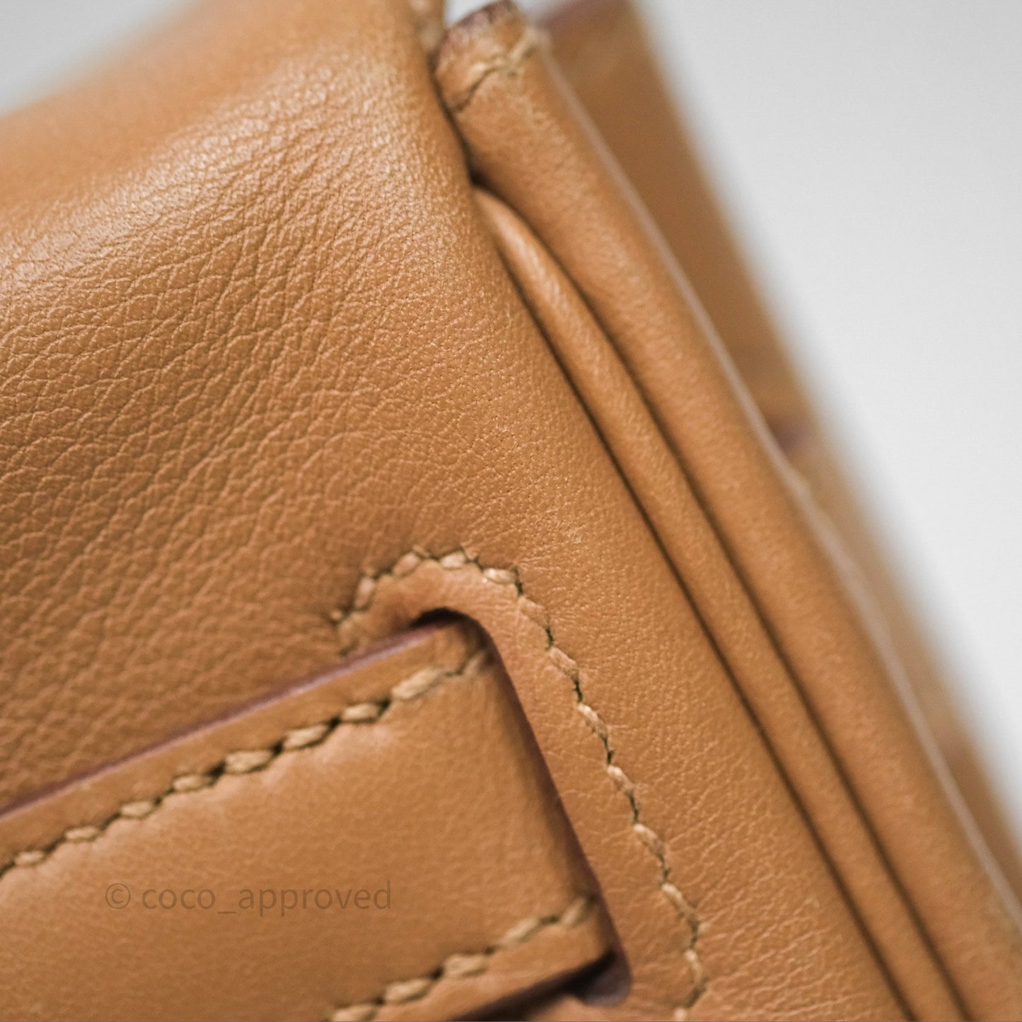 Hermès Kelly 35 Retourne Chai 0M Evercolor Palladium Hardware