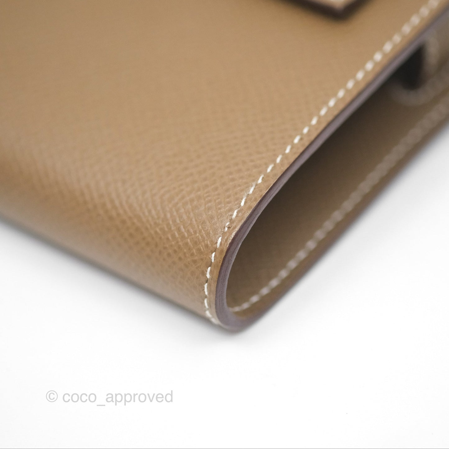 Hermès Kelly To Go Wallet Etoupe 18 Epsom Palladium Hardware