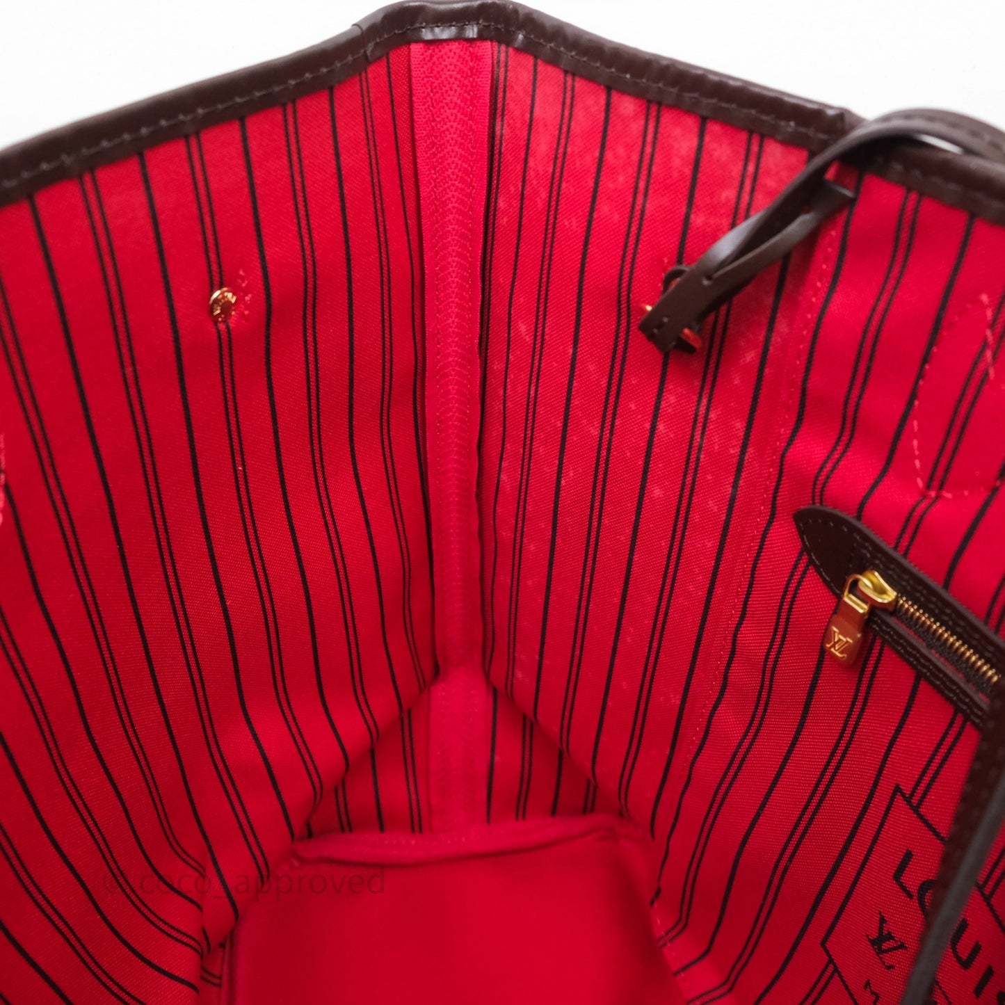 Louis Vuitton Neverfull MM Damier Ebene Canvas