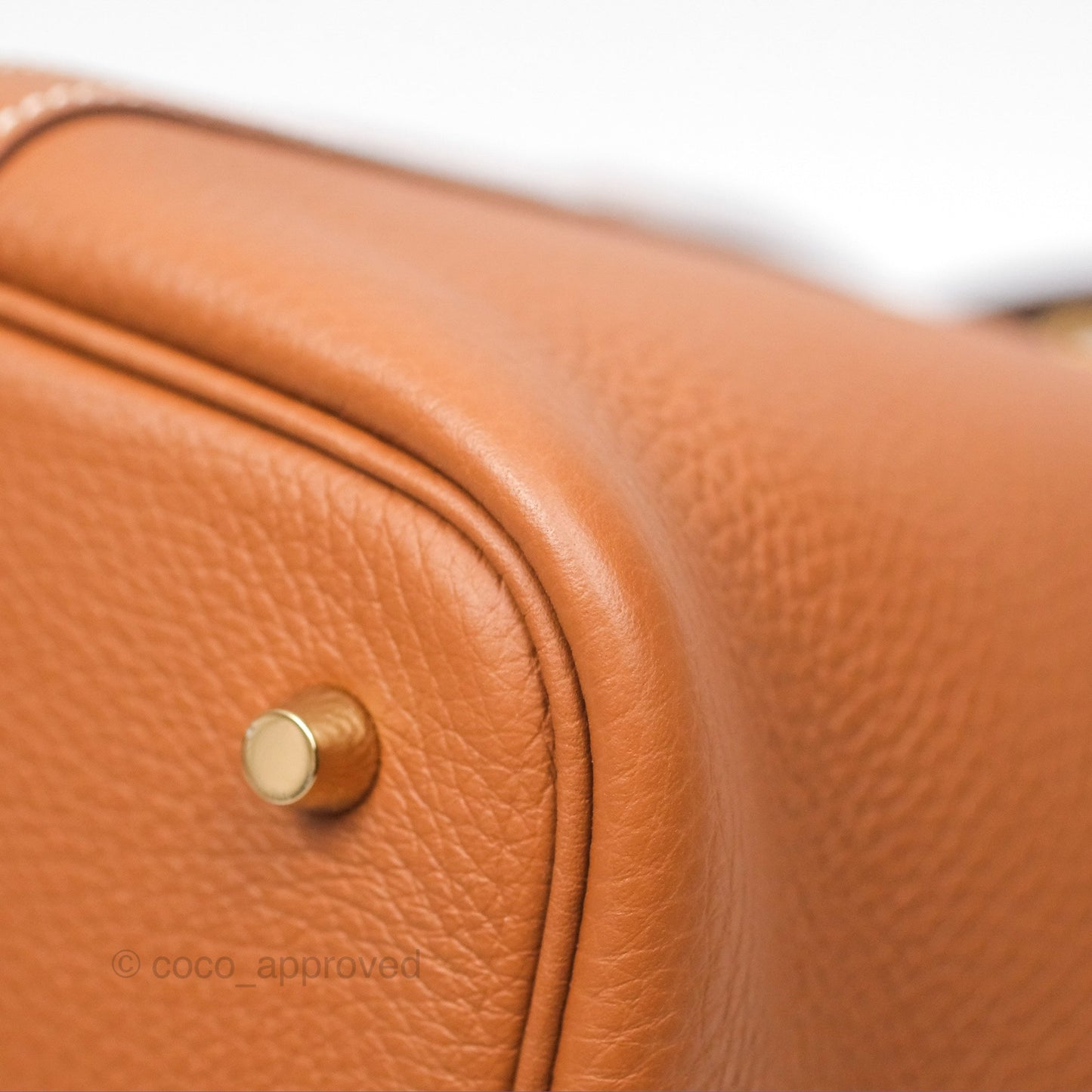 Hermès Picotin 22 Gold Clemence Gold Hardware