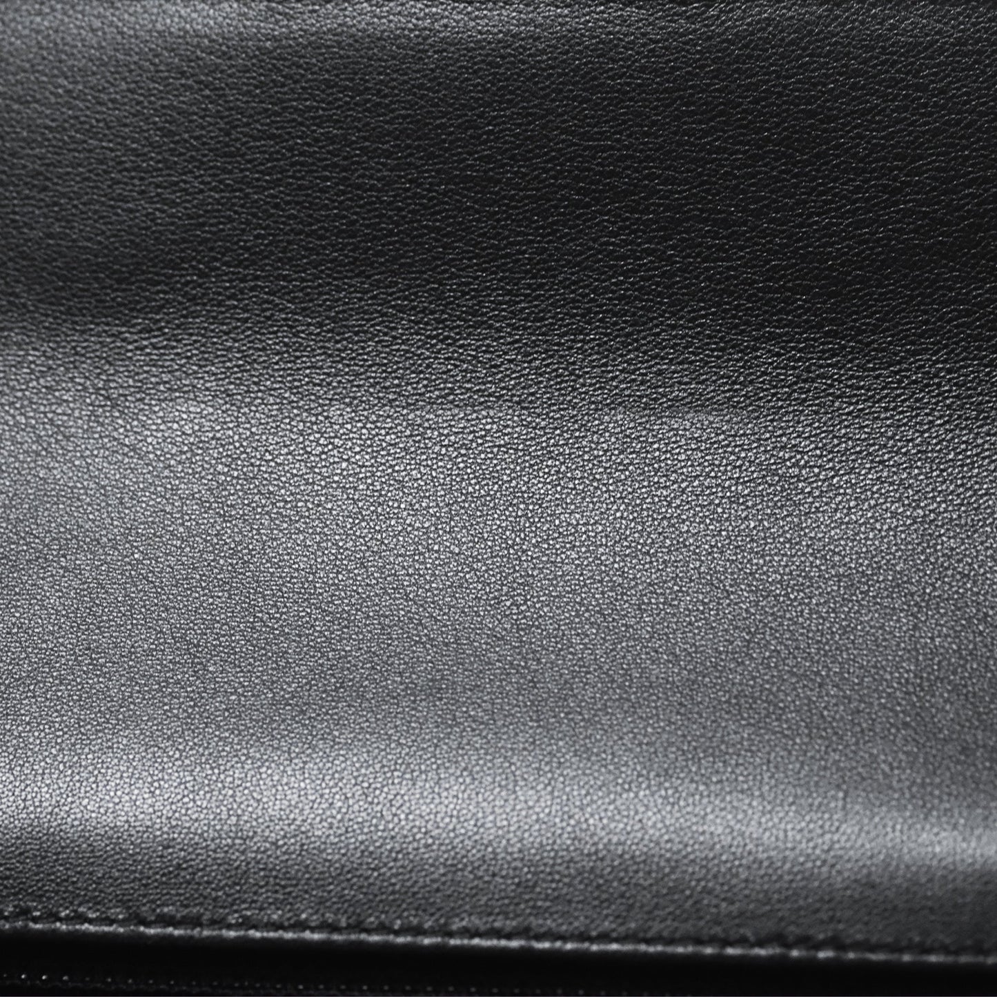 Chanel Flap Bag with Crystal Logo Top Handle Black Lambskin Aged Gold Hardware
