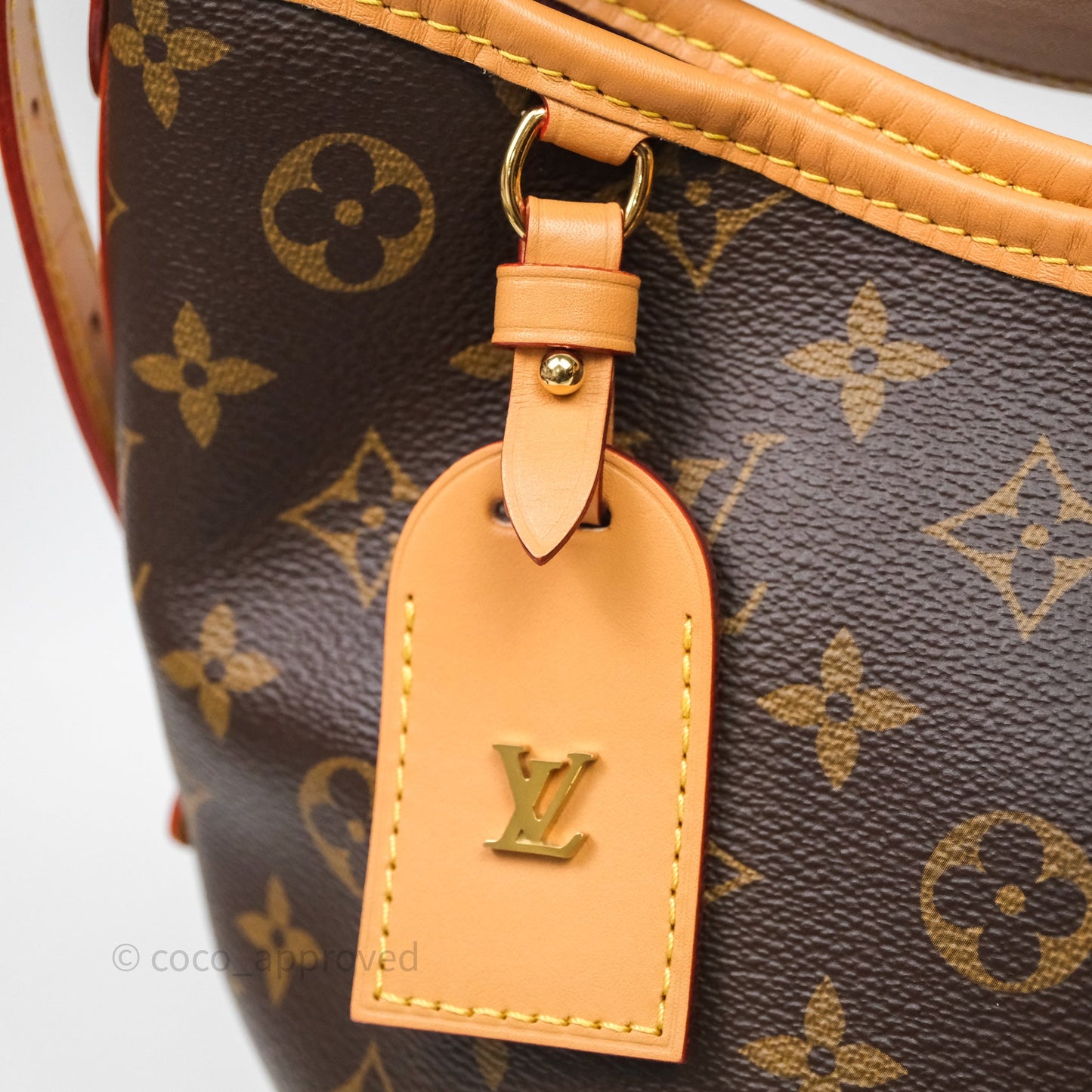 Louis Vuitton Carry All PM Shoulder Bag Monogram Canvas