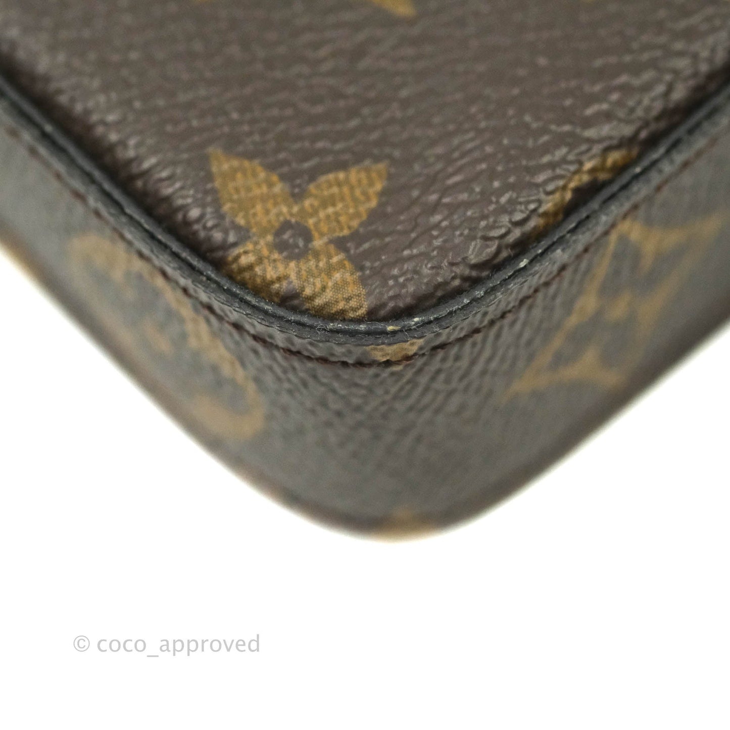 Louis Vuitton Monogram Canvas Pochette Félicie Bag Fuchsia Pink