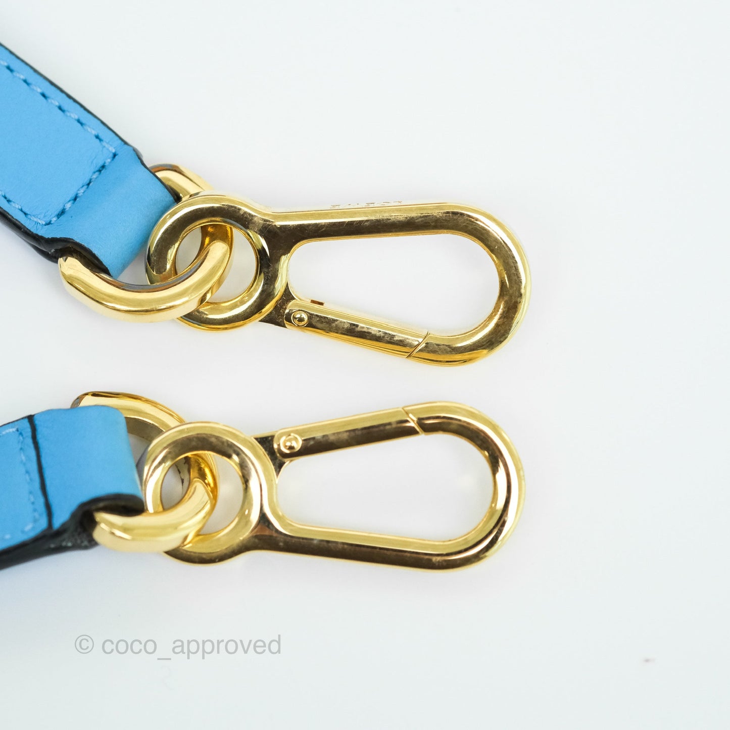 Loewe Small Rugby Puzzle Blue Tan Calfskin