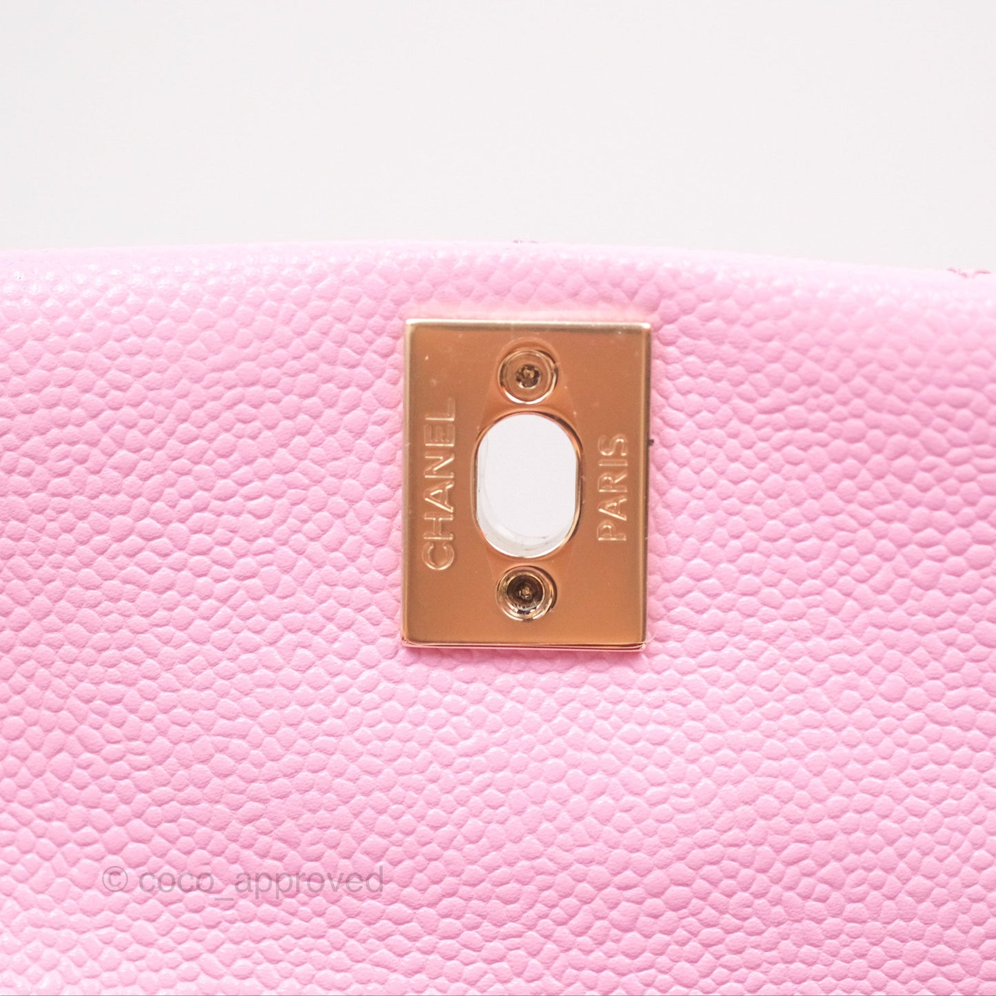 Chanel Mini Duma Backpack Pink Caviar Gold Hardware 23P