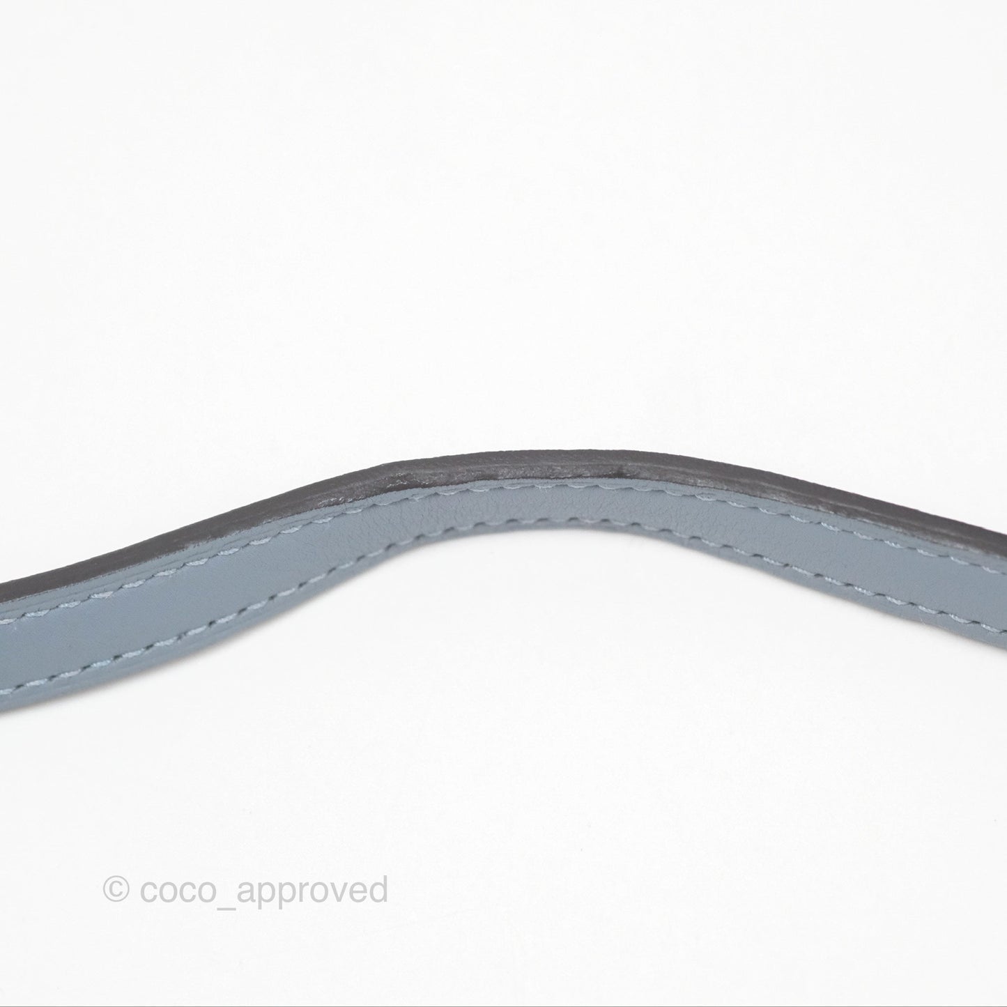 Hermès 24/24 21 Mini Bleu Lin J7 Evercolor/ Swift Gold Hardware
