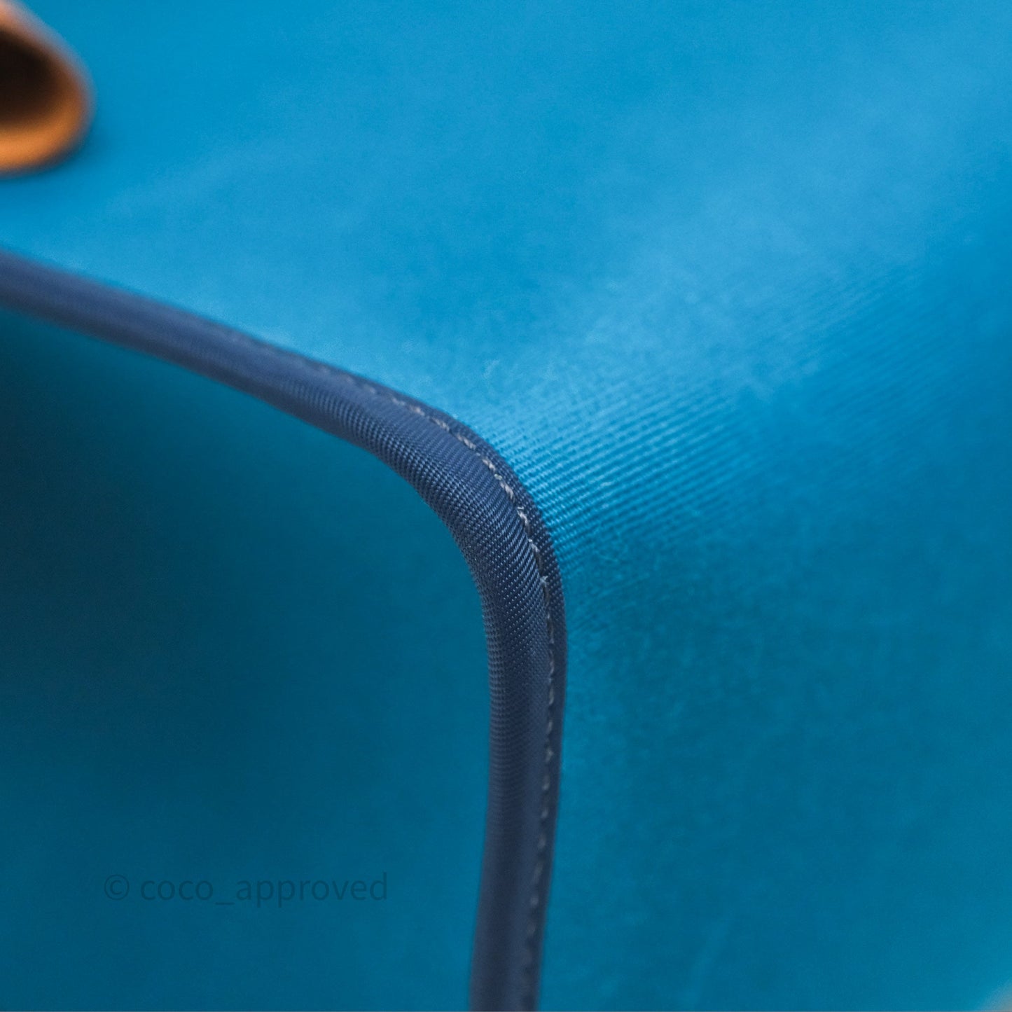 Hermès Herbag Zip 31 Vache Hunter Bleu Izmir 7W/ Bleu de Malte 7L Palladium Hardware
