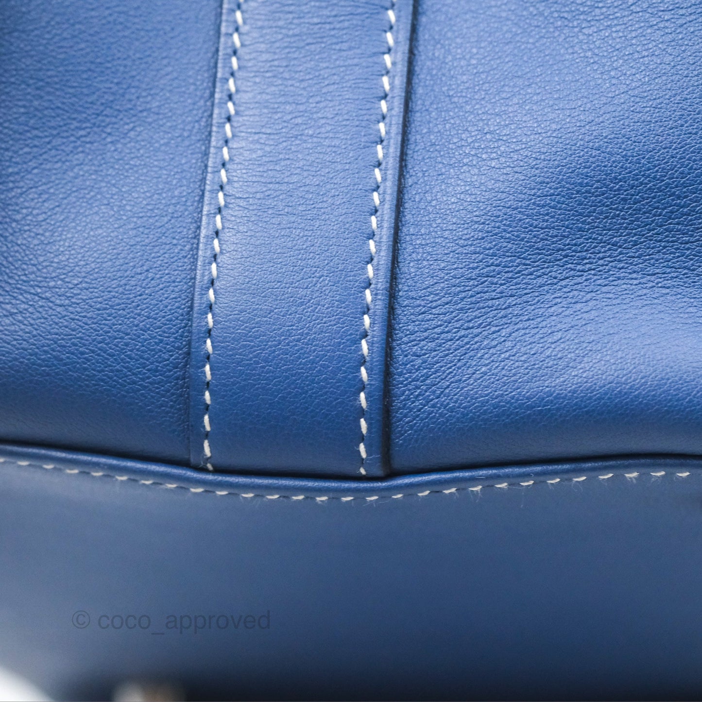 Hermès ToolBox 20 Bleu Agate R2 Swift Palladium Hardware