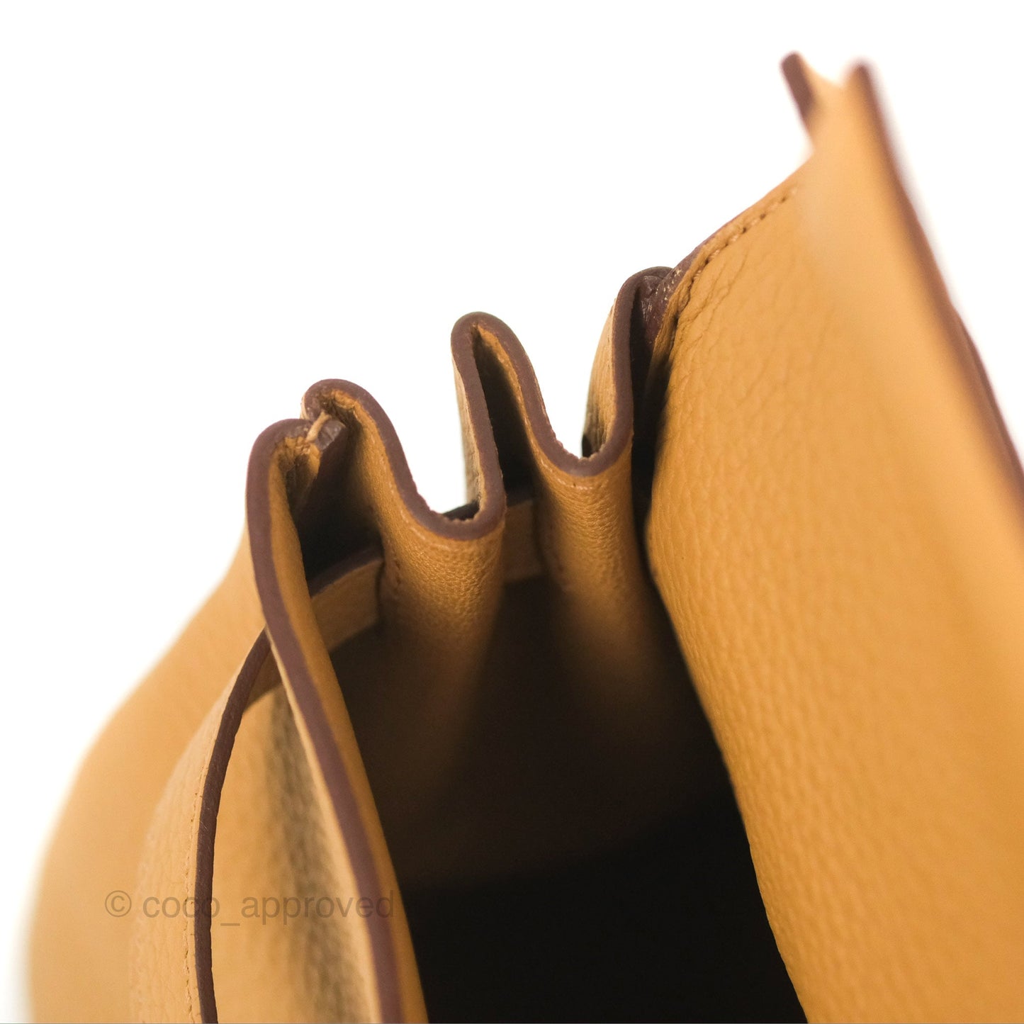 Hermès Kelly 28 Biscuit 48 Clemence Palladium Hardware
