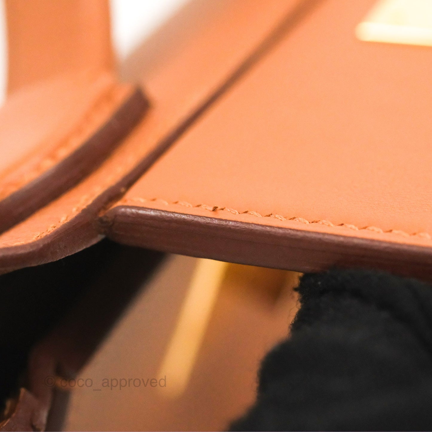 Hermès 24/24 21 Mini Gold Evercolor/Swift Gold Hardware