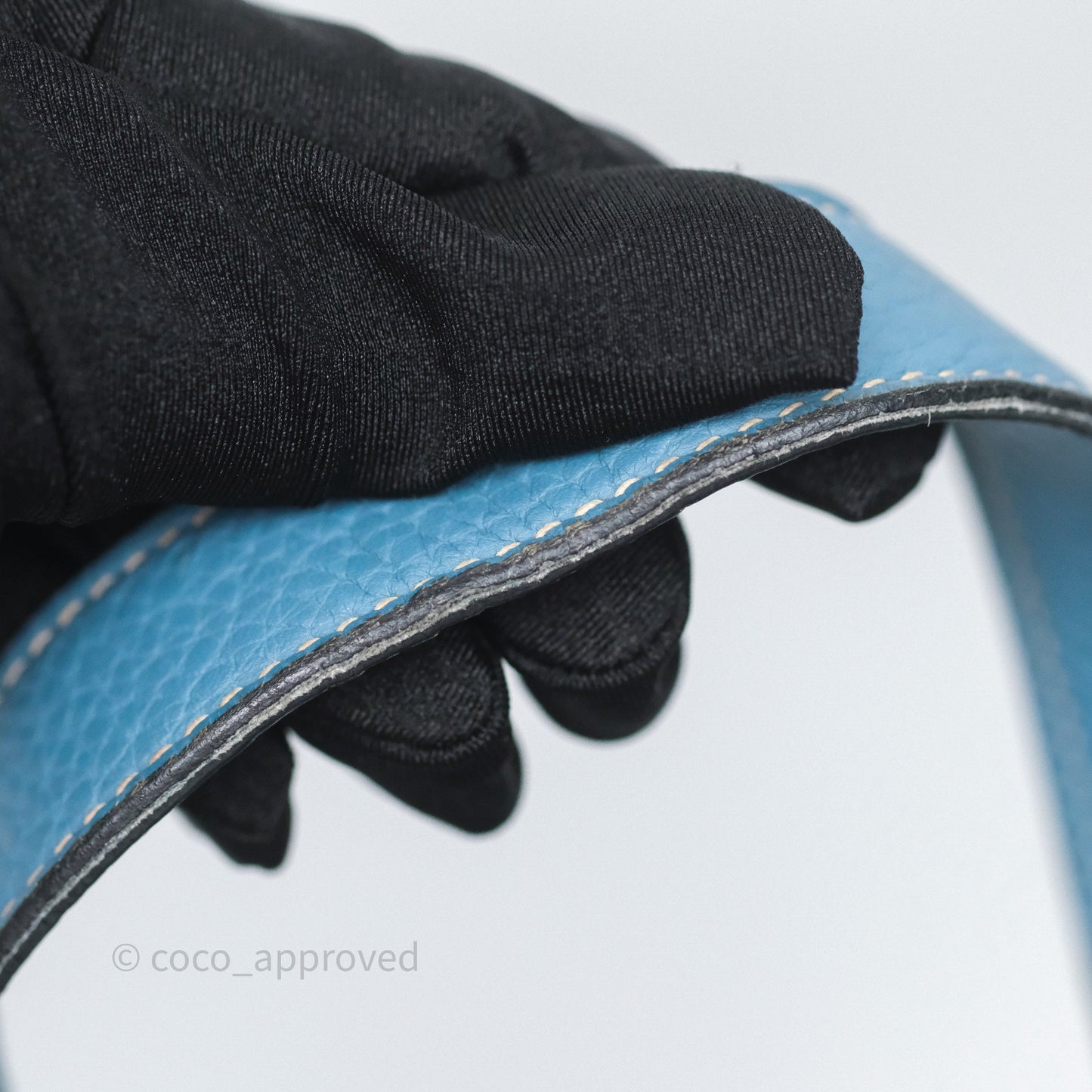 Hermès Picotin 18 Blue Jean 75 Clemence Palladium Hardware