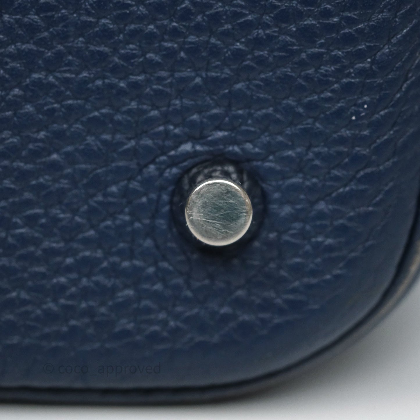 Hermès Picotin 22 Bleu Nuit 2Z Clemence Palladium Hardware