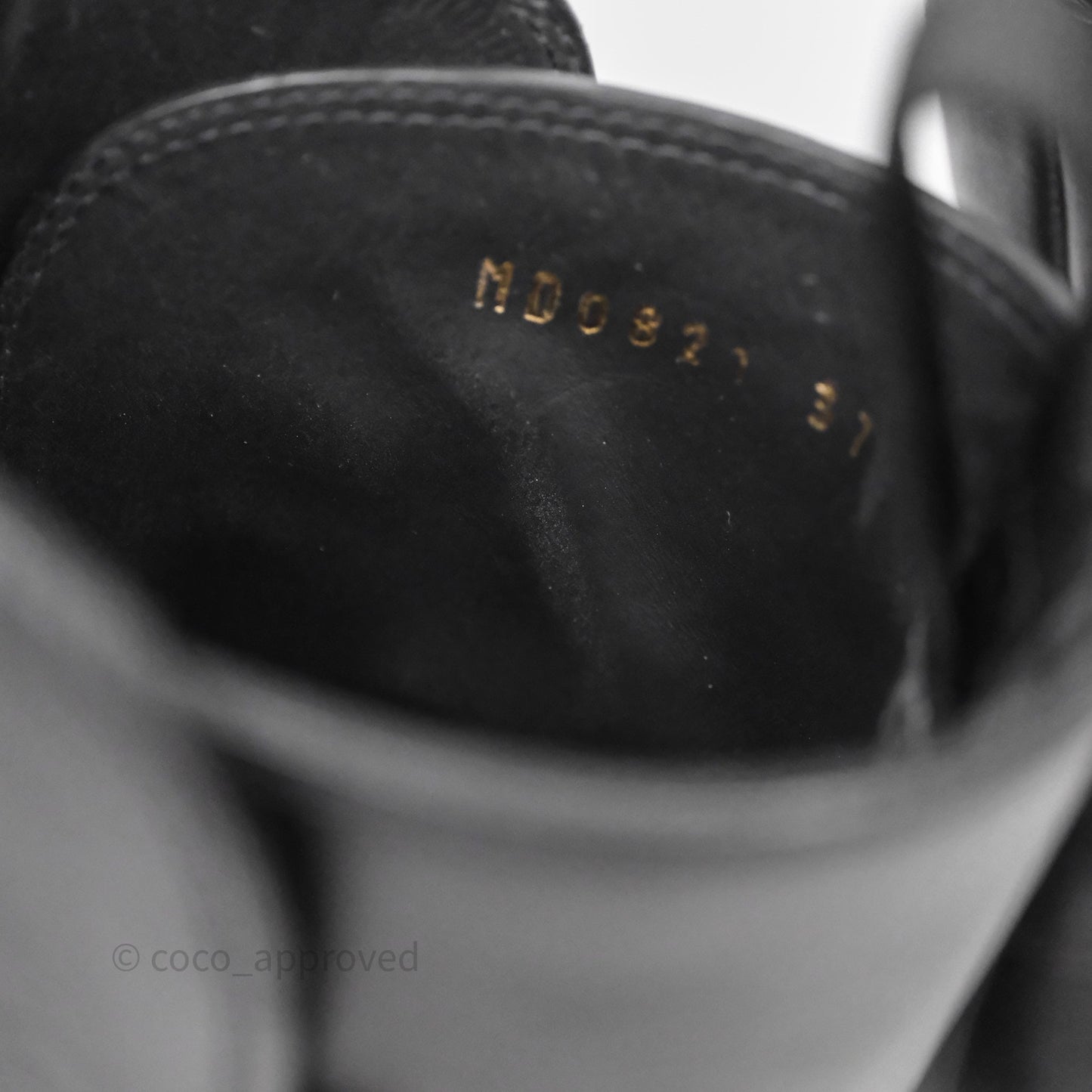 Christian Dior Empreinte Ankle Boot Black Calfskin